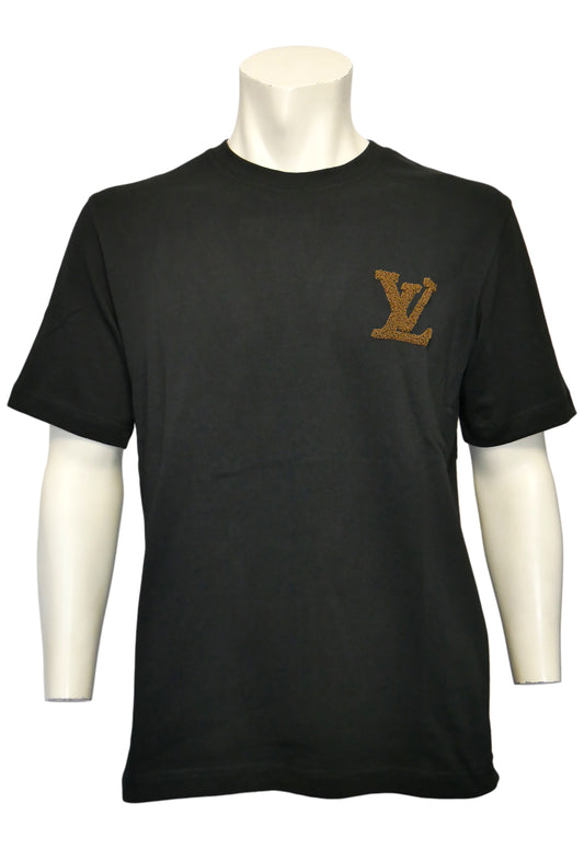 Louis Vuitton Herren T-Shirt Schwarz