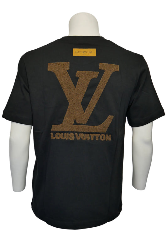 Louis Vuitton Herren T-Shirt Schwarz