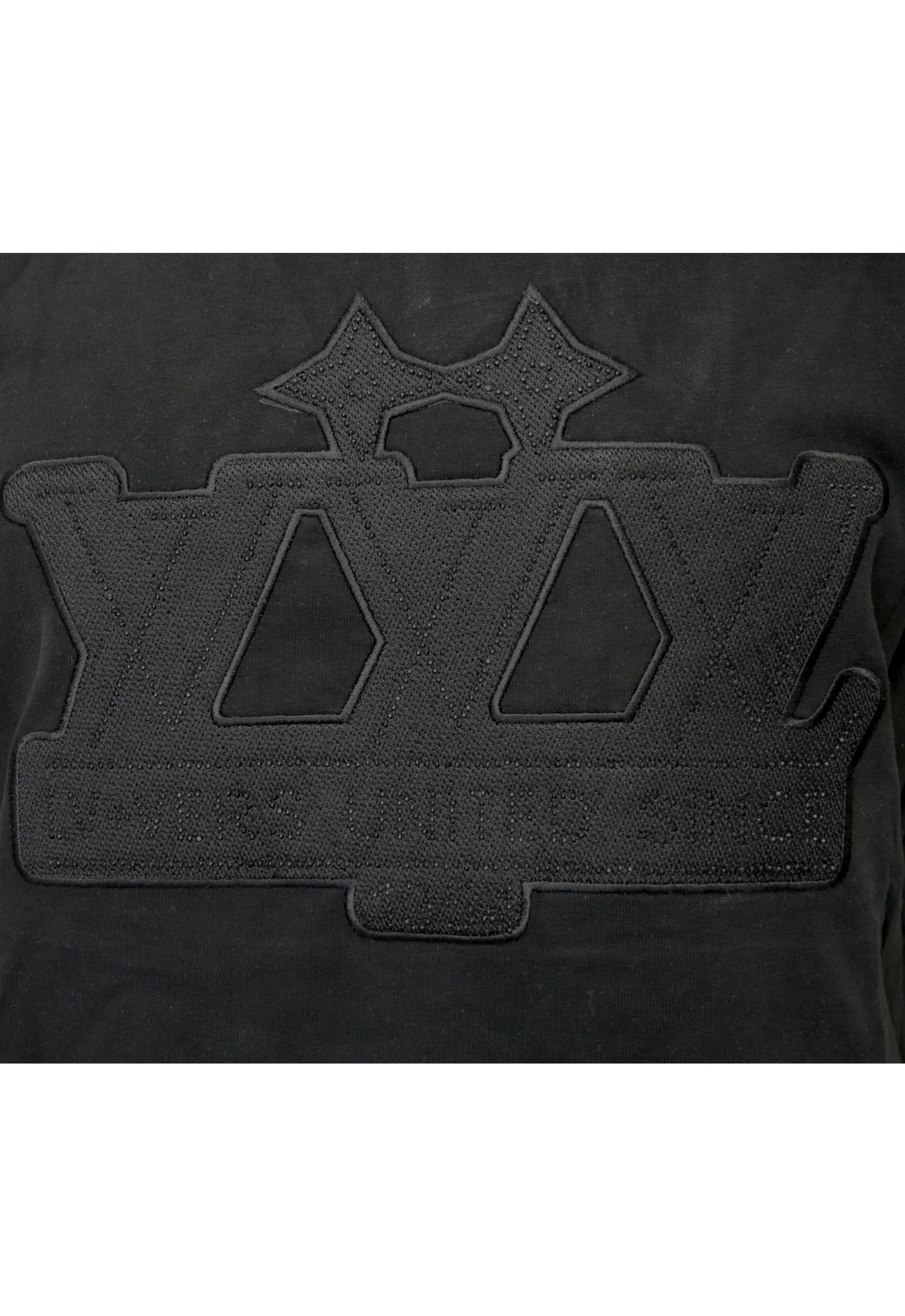 Louis Vuitton Herren T-Shirt Schwarz - Original Designer Marken Outlet - Salvin Store