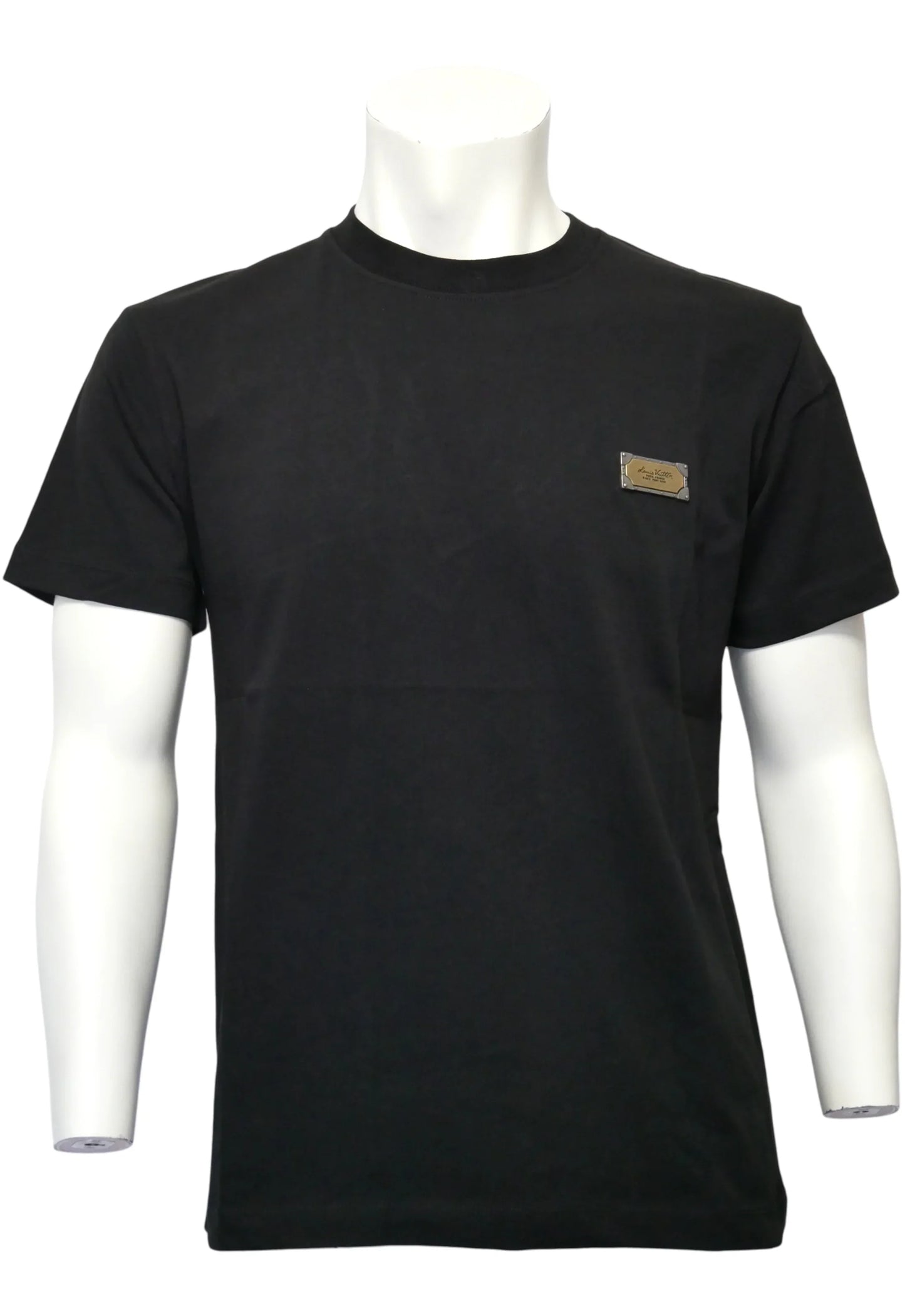 Louis Vuitton Herren T-Shirt Schwarz - Original Designer Marken Outlet - Salvin Store
