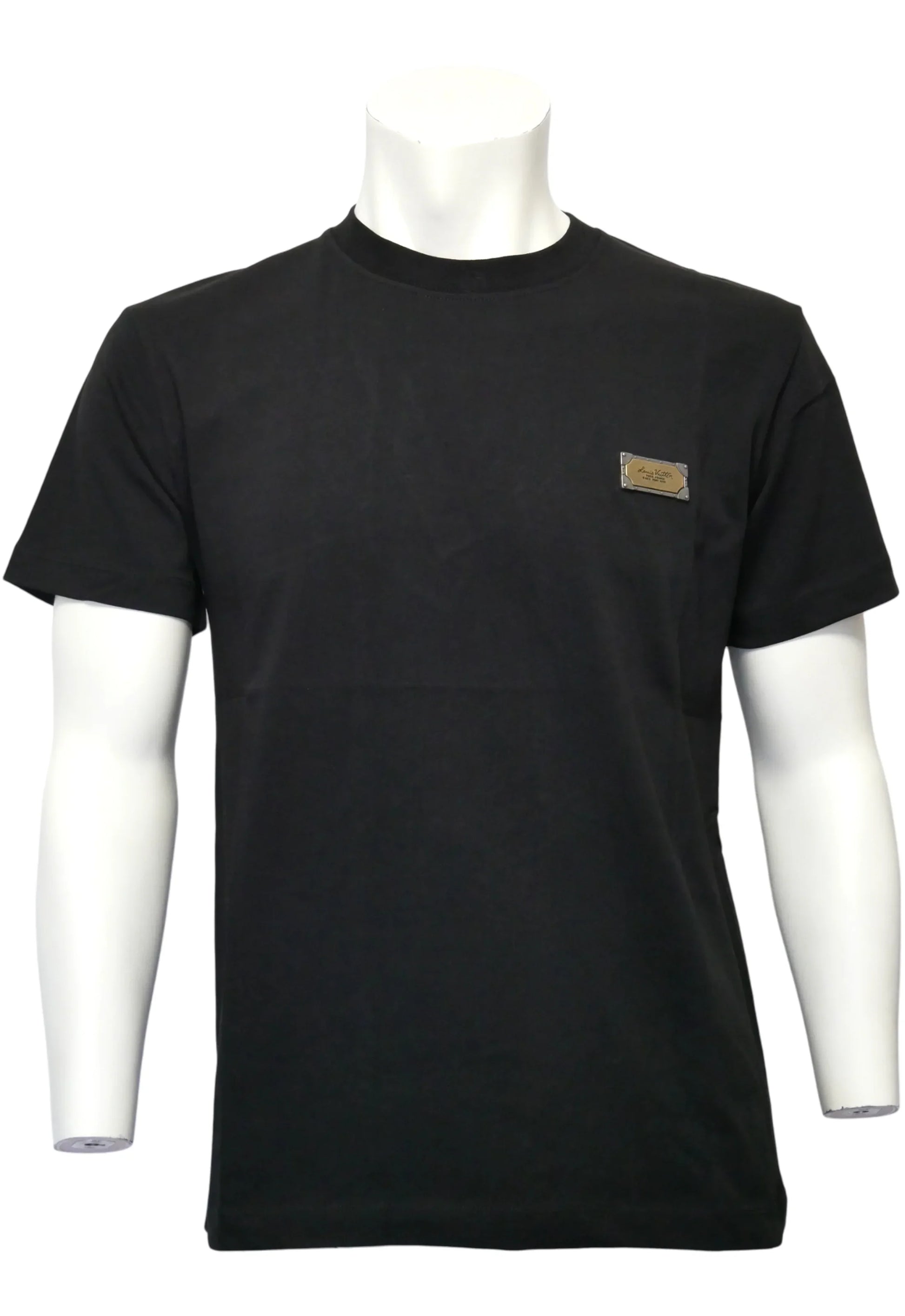 Louis Vuitton Herren T-Shirt Schwarz - Original Designer Marken Outlet - Salvin Store
