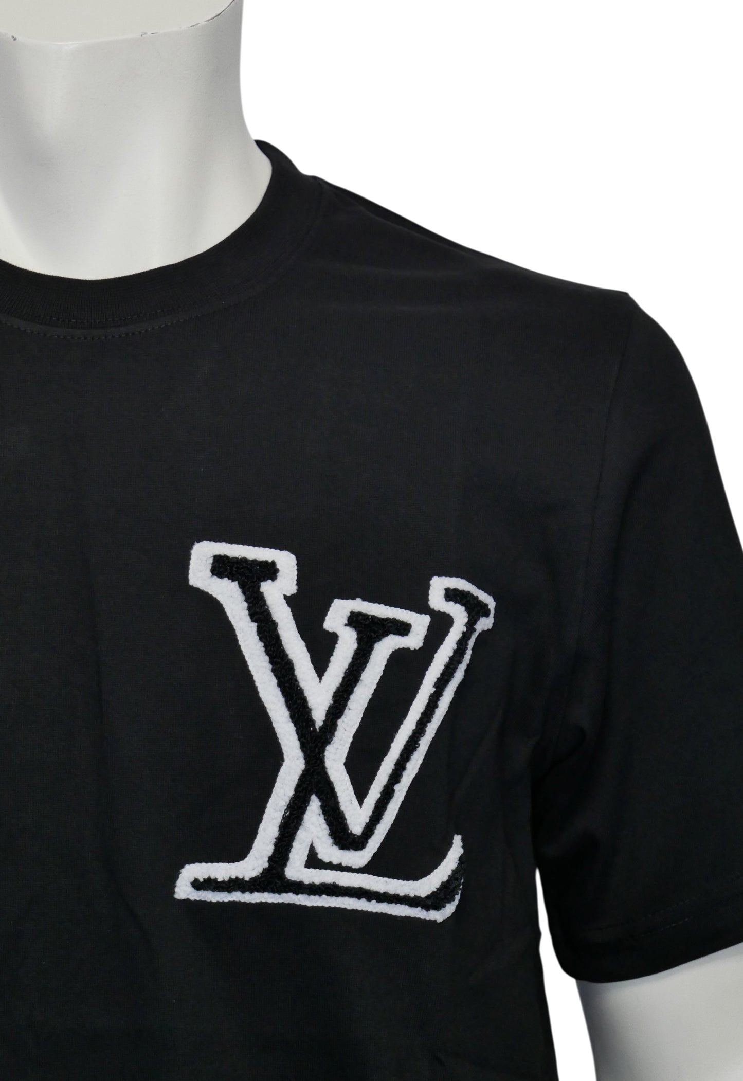 Louis Vuitton Herren T-Shirt Schwarz