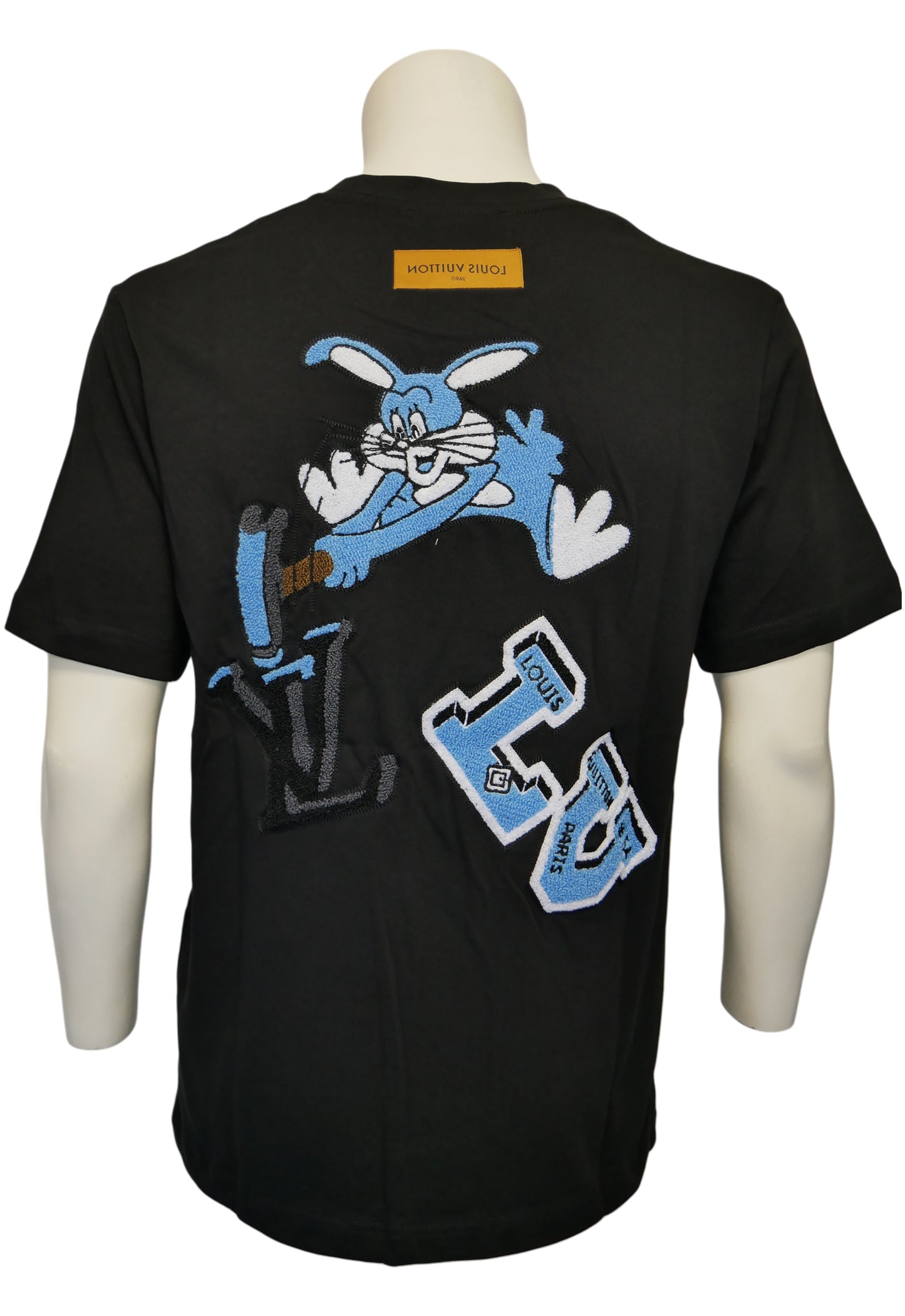 Louis Vuitton Herren T-Shirt Schwarz
