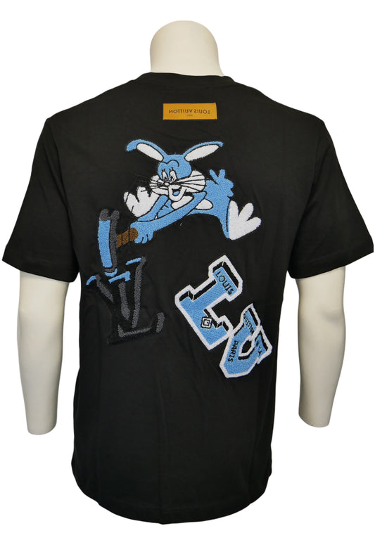 Louis Vuitton Herren T-Shirt Schwarz