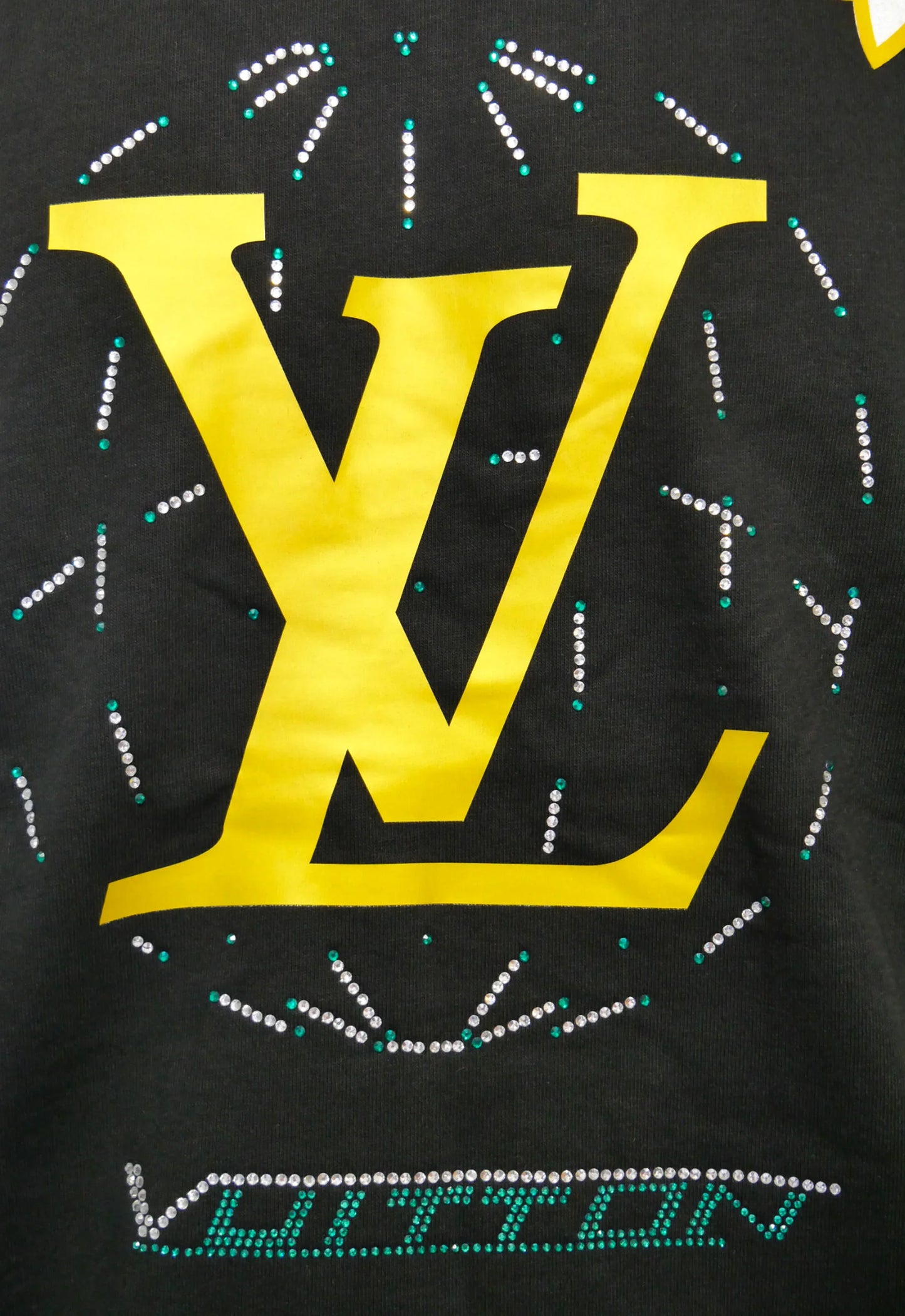 Louis Vuitton Herren T-Shirt Schwarz - Original Designer Marken Outlet - Salvin Store