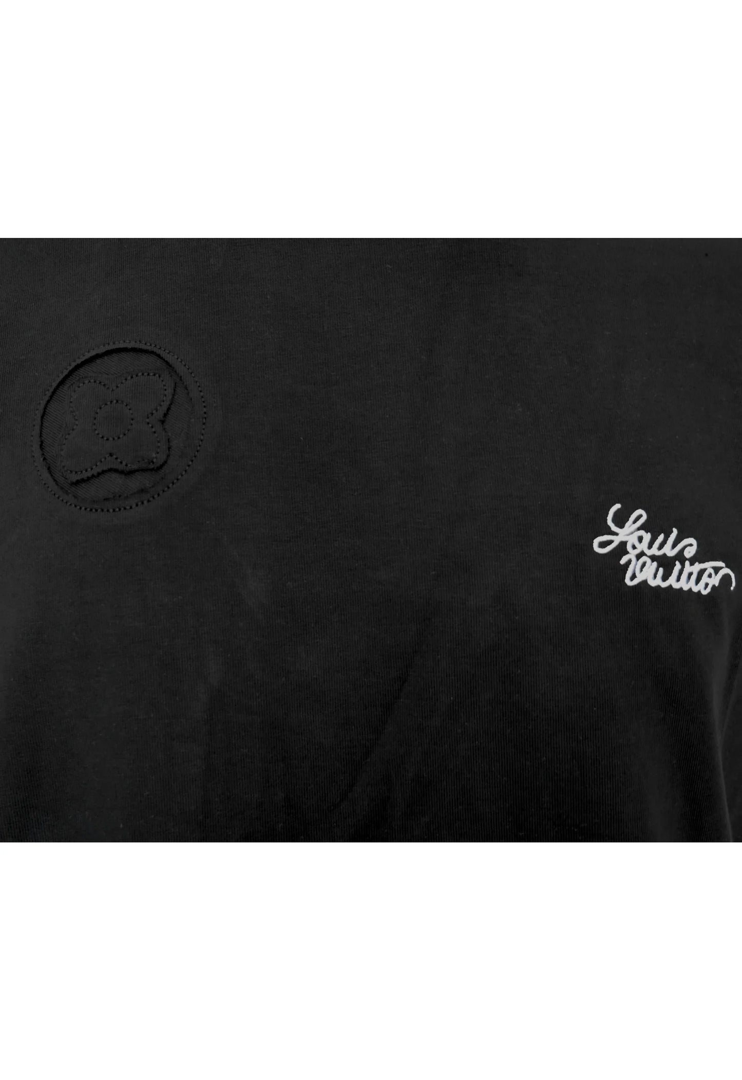 Louis Vuitton Herren T-Shirt Schwarz - Original Designer Marken Outlet - Salvin Store