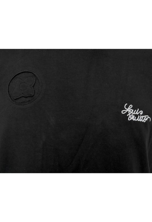 Louis Vuitton Herren T-Shirt Schwarz - Original Designer Marken Outlet - Salvin Store