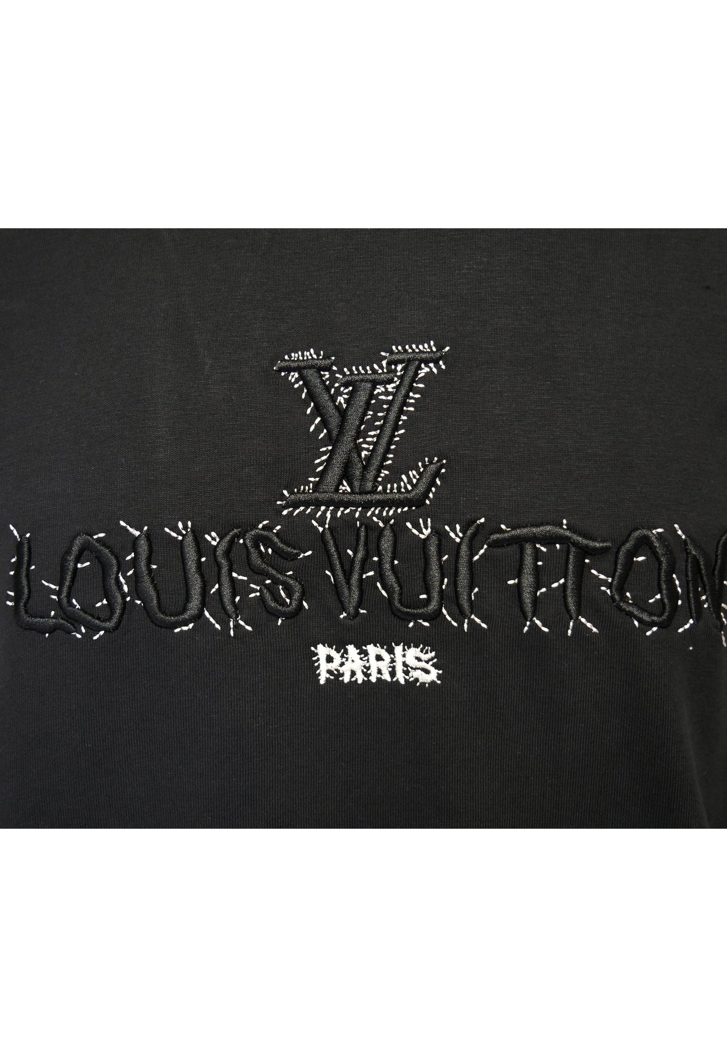 Louis Vuitton Herren T-Shirt Schwarz - Original Designer Marken Outlet - Salvin Store