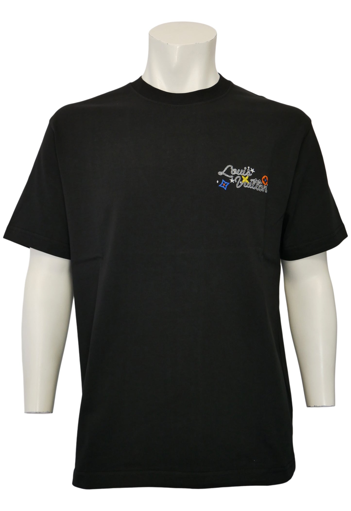 Louis Vuitton Herren T-Shirt Schwarz