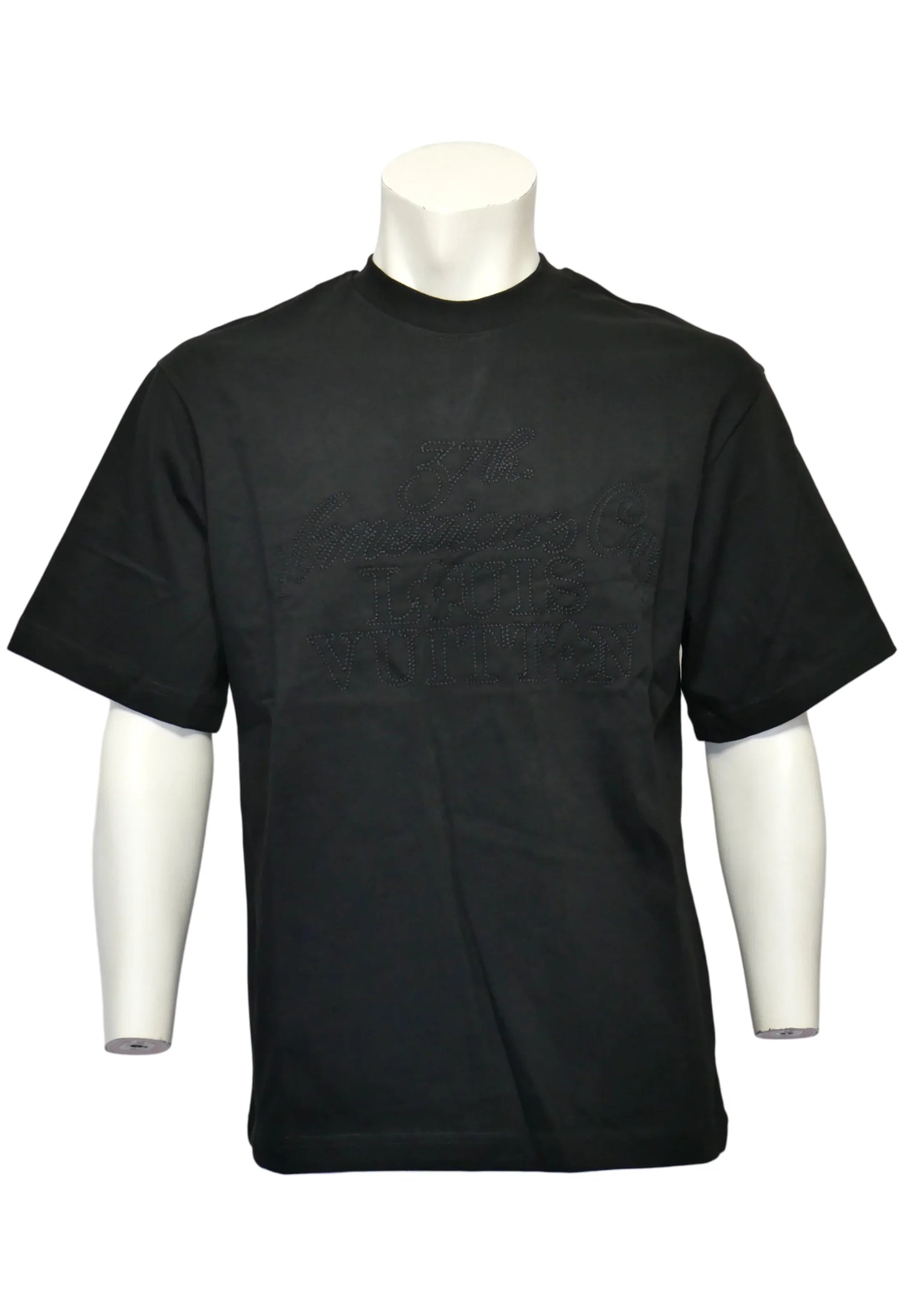 Louis Vuitton Herren T-Shirt Schwarz - Original Designer Marken Outlet - Salvin Store