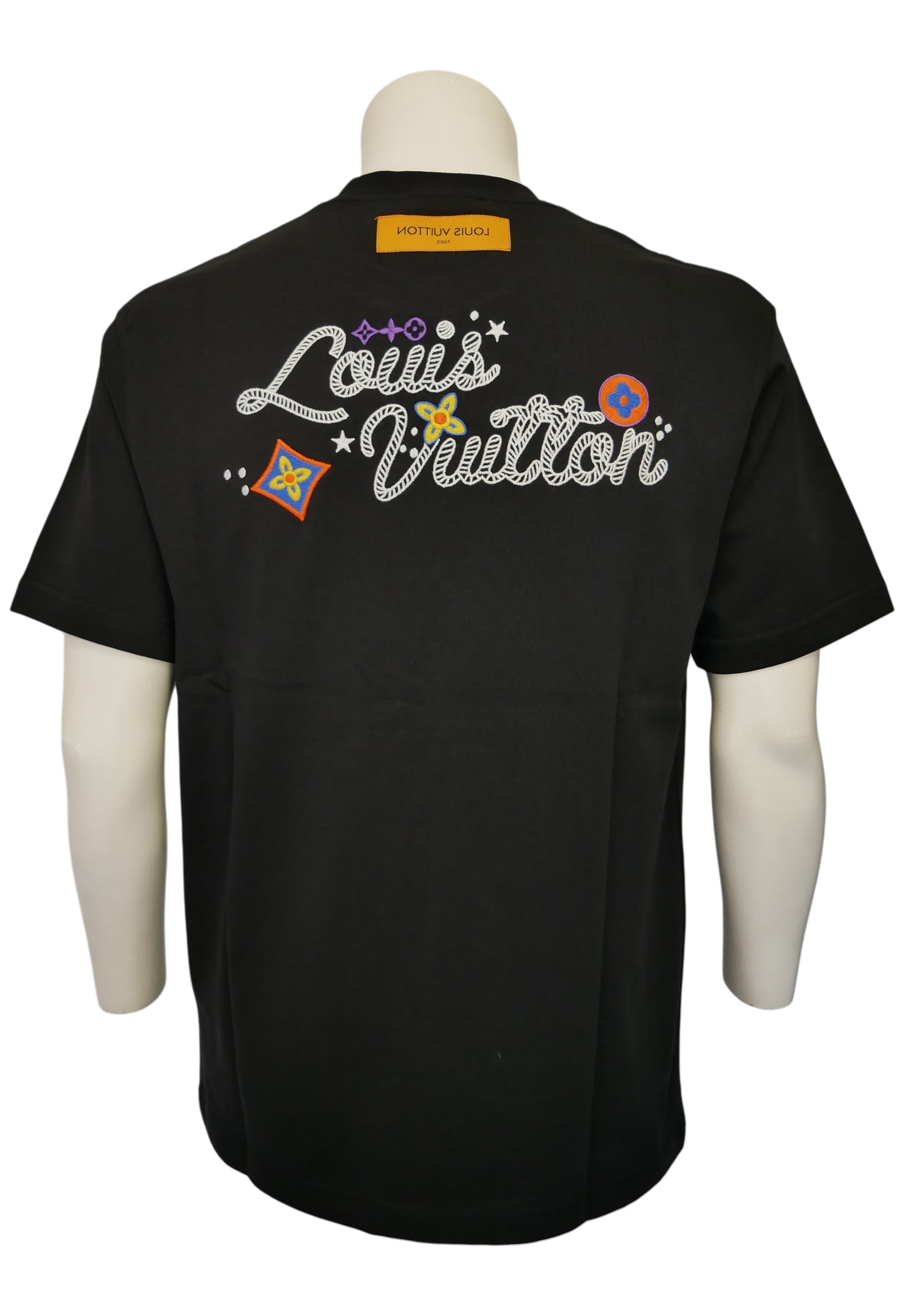 Louis Vuitton Herren T-Shirt Schwarz