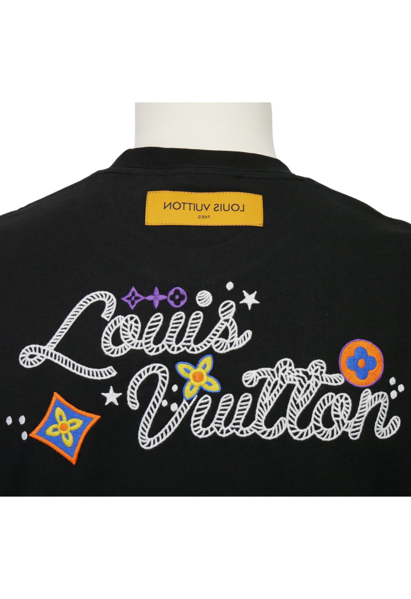 Louis Vuitton Herren T-Shirt Schwarz
