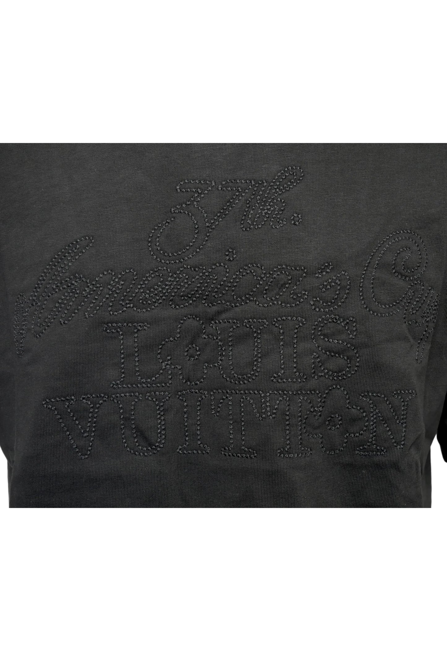 Louis Vuitton Herren T-Shirt Schwarz - Original Designer Marken Outlet - Salvin Store