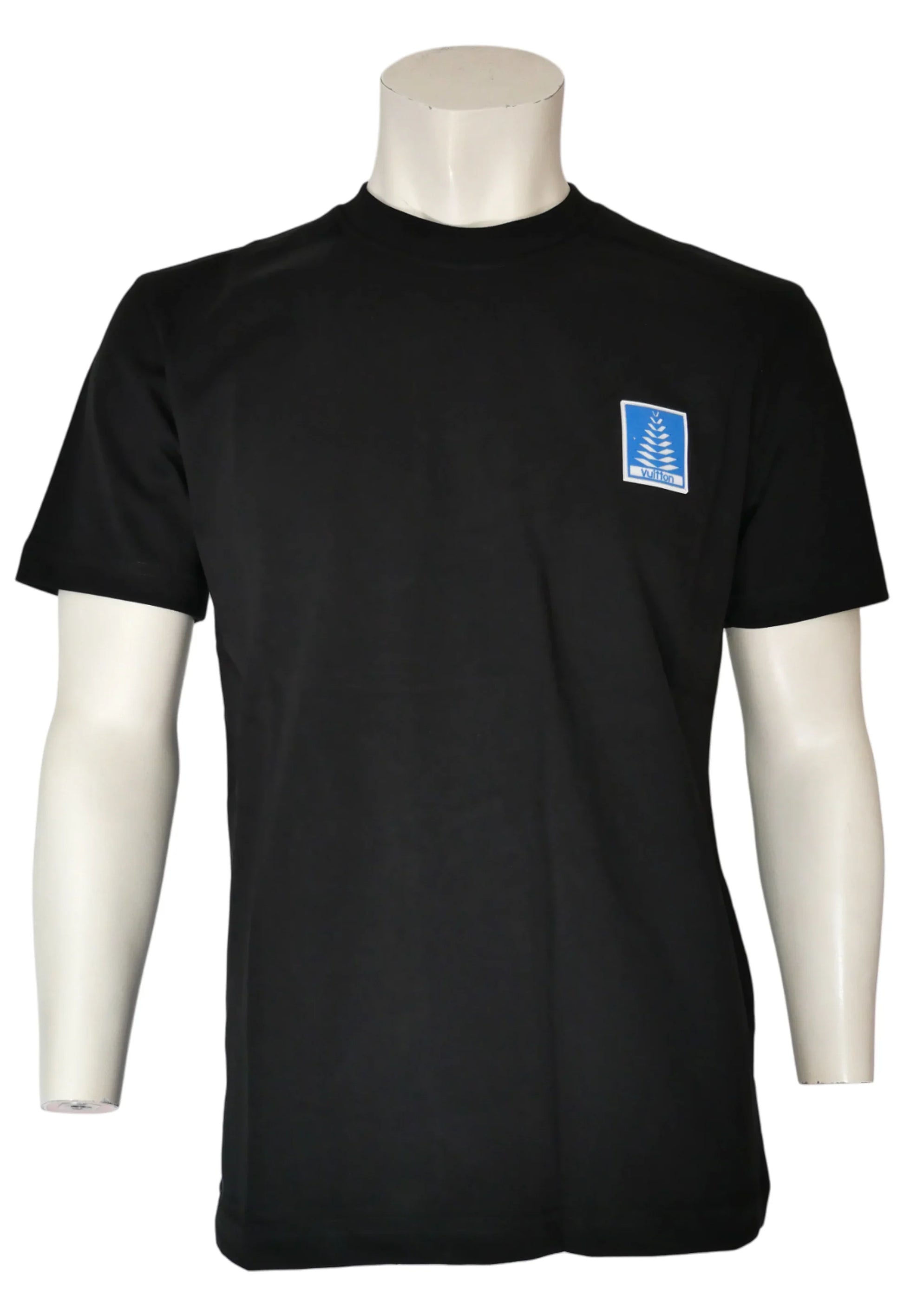 Louis Vuitton Herren T-Shirt Schwarz - Original Designer Marken Outlet - Salvin Store