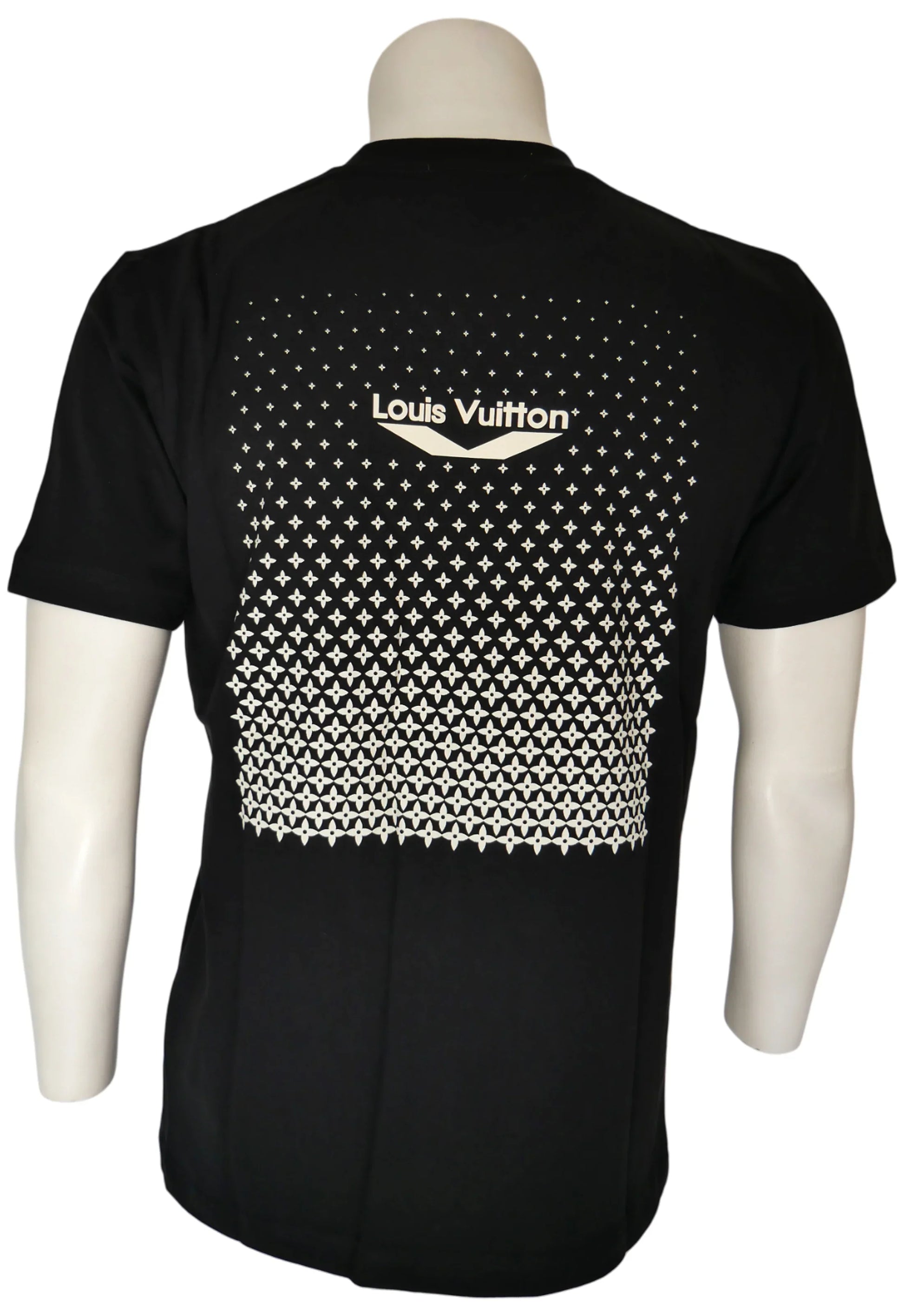 Louis Vuitton Herren T-Shirt Schwarz - Original Designer Marken Outlet - Salvin Store