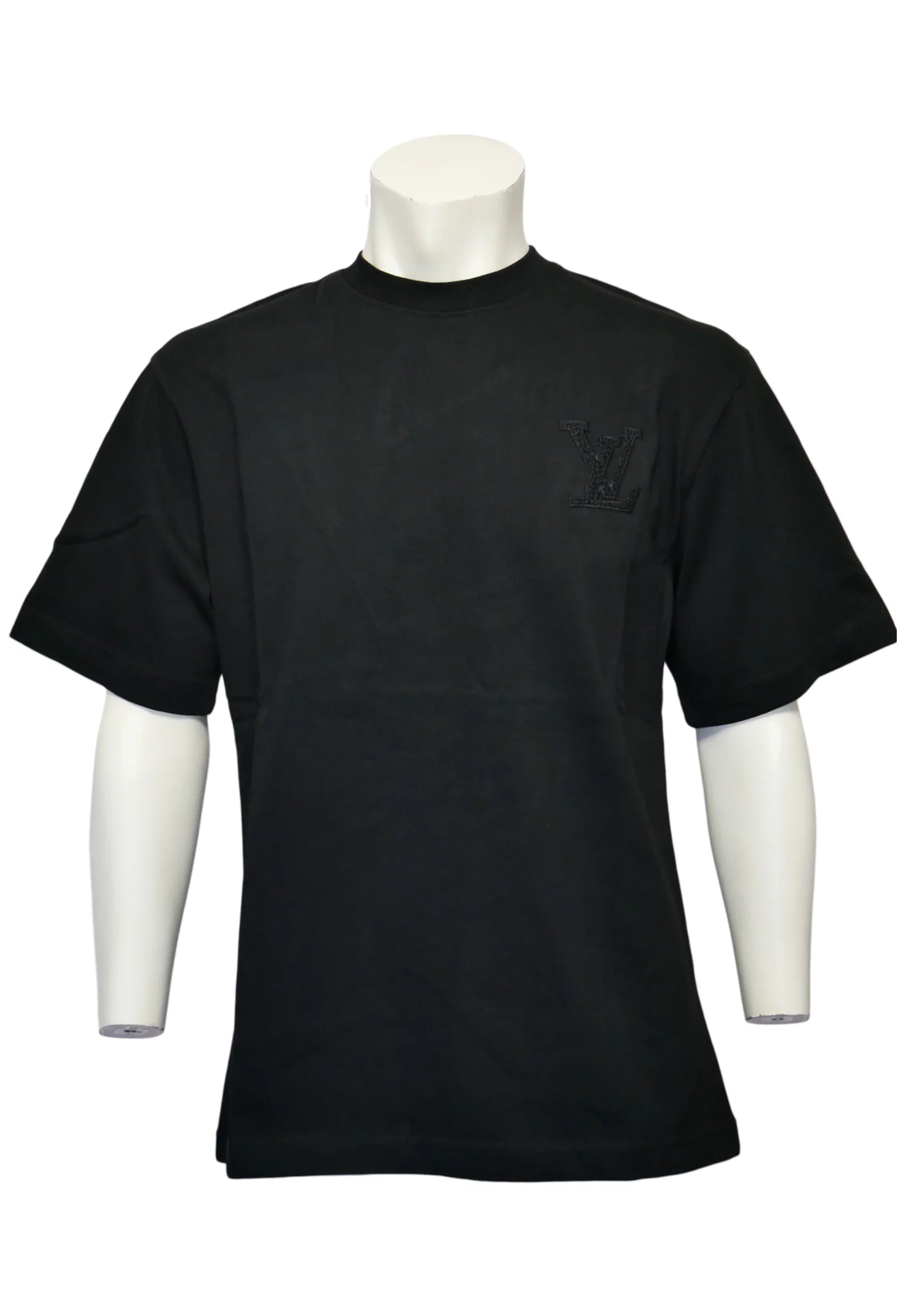 Louis Vuitton Herren T-Shirt Schwarz - Original Designer Marken Outlet - Salvin Store