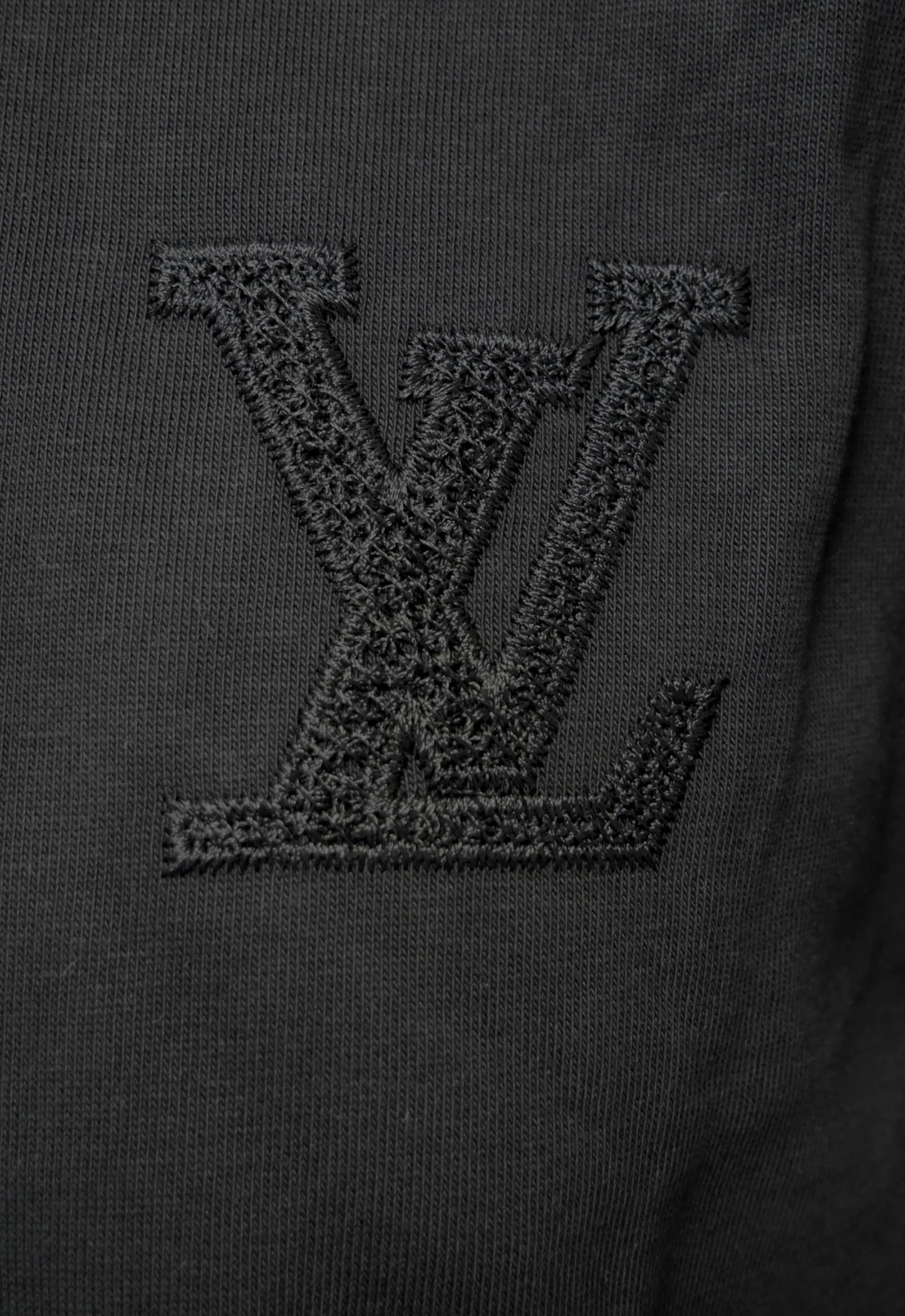 Louis Vuitton Herren T-Shirt Schwarz - Original Designer Marken Outlet - Salvin Store