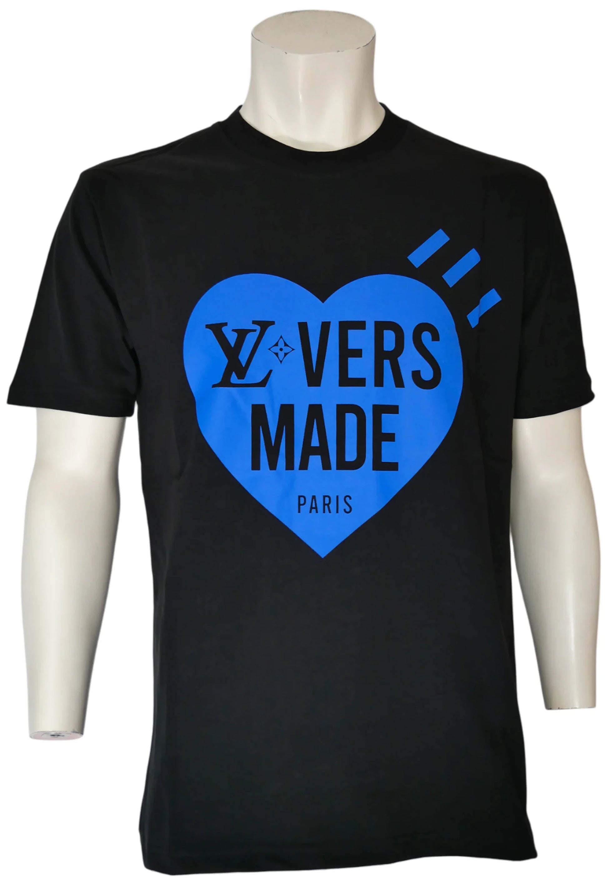 Louis Vuitton Herren T-Shirt Schwarz - Original Designer Marken Outlet - Salvin Store