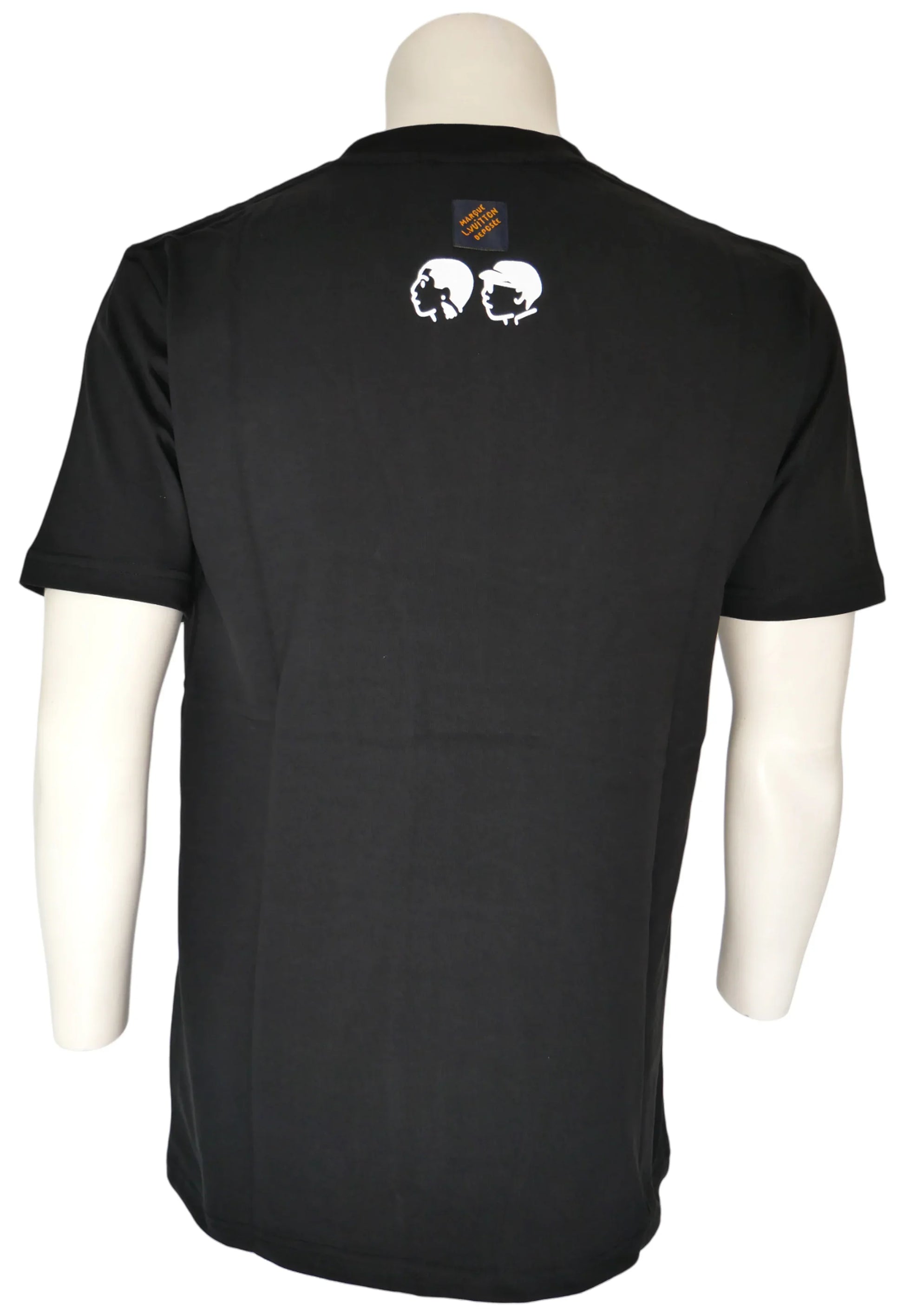 Louis Vuitton Herren T-Shirt Schwarz - Original Designer Marken Outlet - Salvin Store
