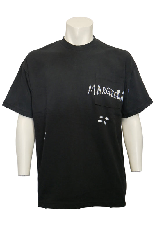 MM6 Maison Margiela Herren T-Shirt Schwarz