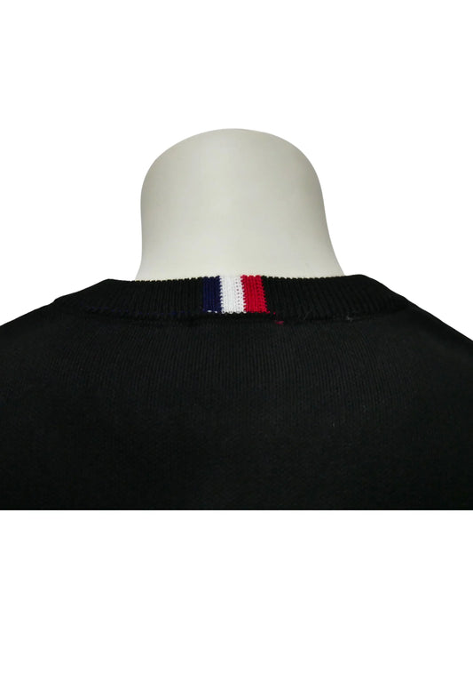 Moncler Herren Strickpullover Schwarz - Original Designer Marken Outlet - Salvin Store