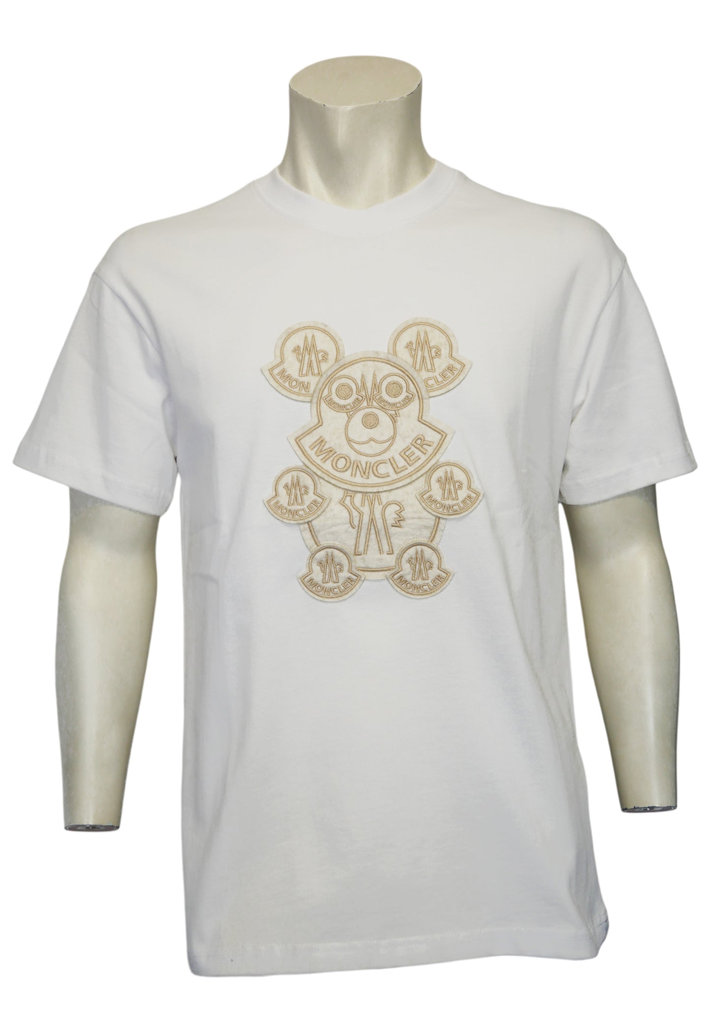 Moncler Herren T-Shirt Weiß