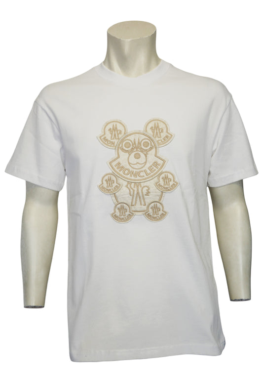 Moncler Herren T-Shirt Weiß