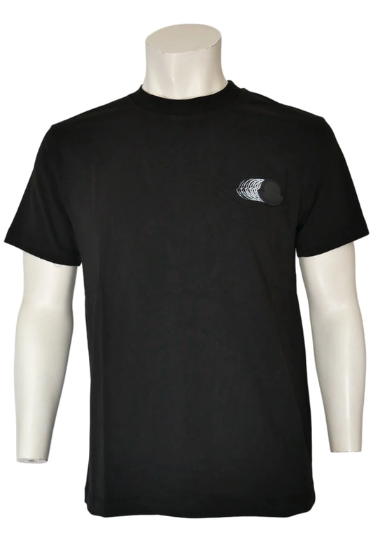 Moncler Herren T-Shirt Schwarz - Original Designer Marken Outlet - Salvin Store