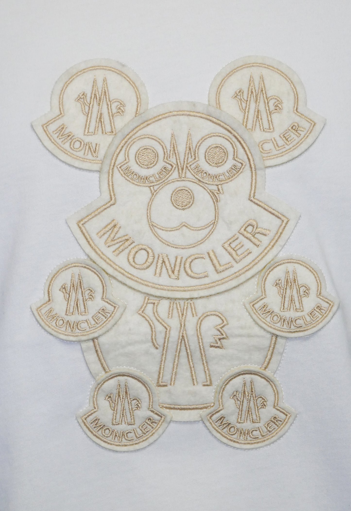 Moncler Herren T-Shirt Weiß