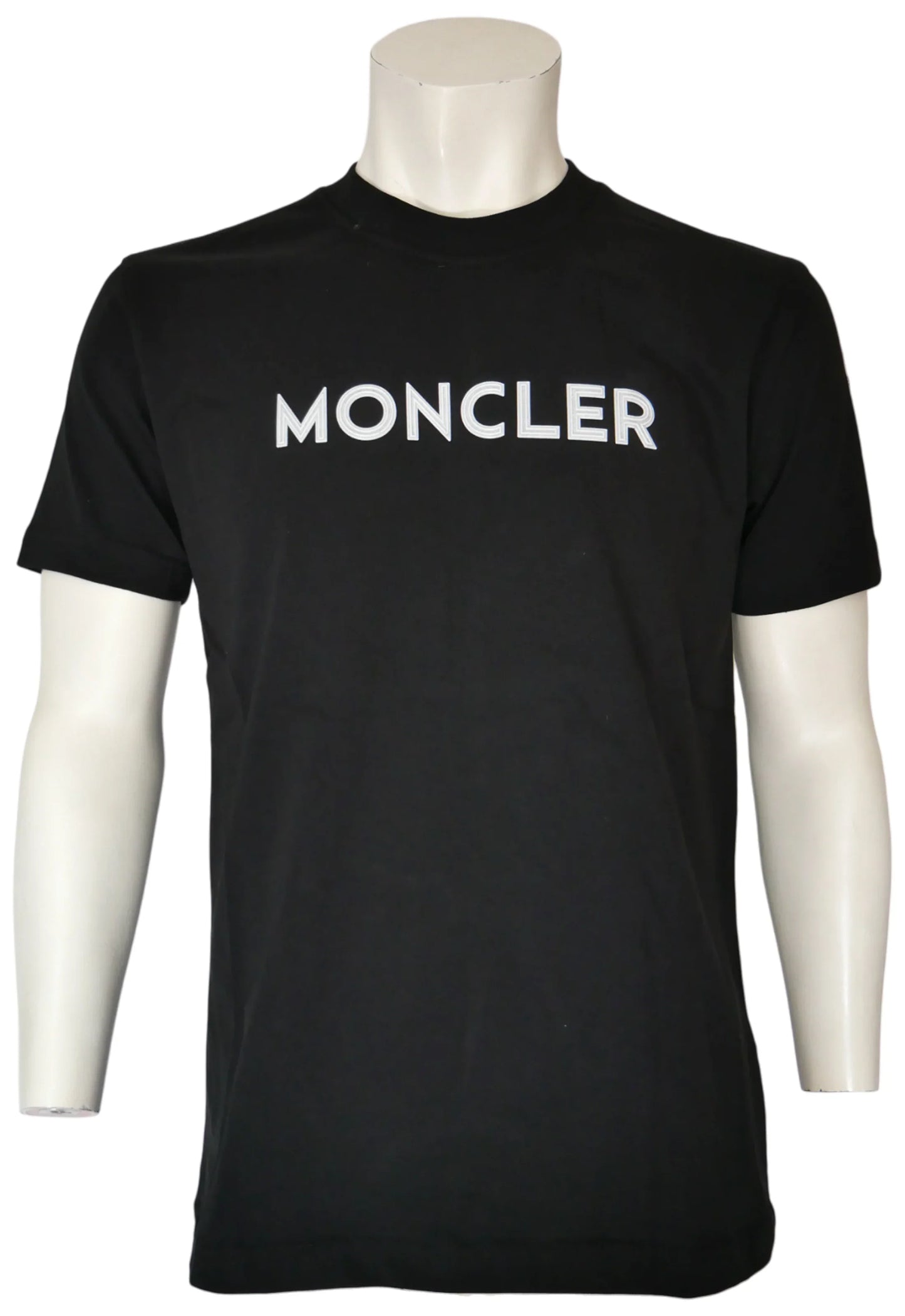 Moncler Herren T-Shirt Schwarz - Original Designer Marken Outlet - Salvin Store