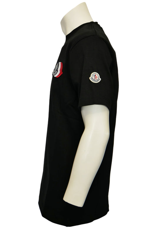 Moncler Herren T-Shirt Schwarz