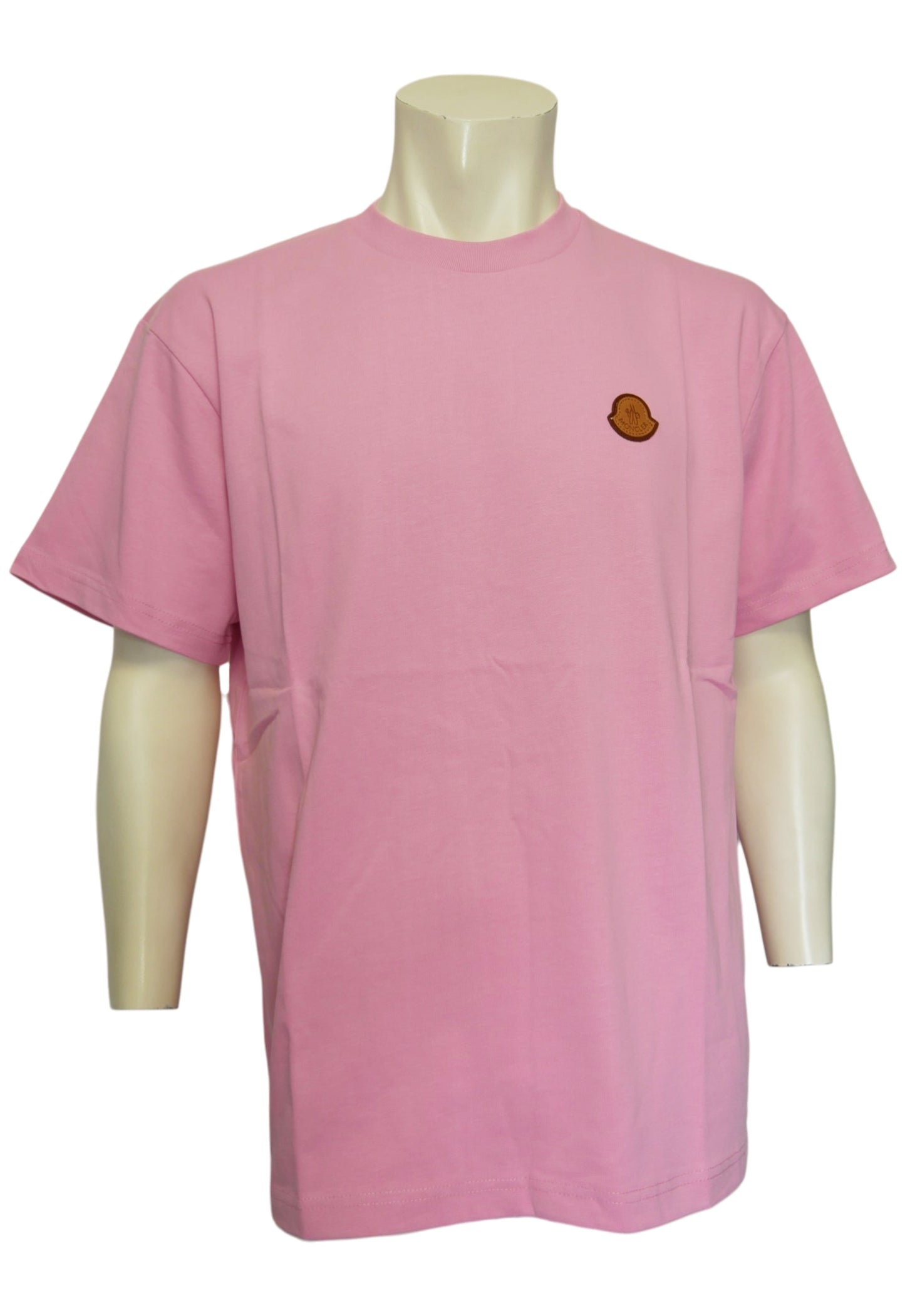 Moncler Herren Oversized T-Shirt Pink
