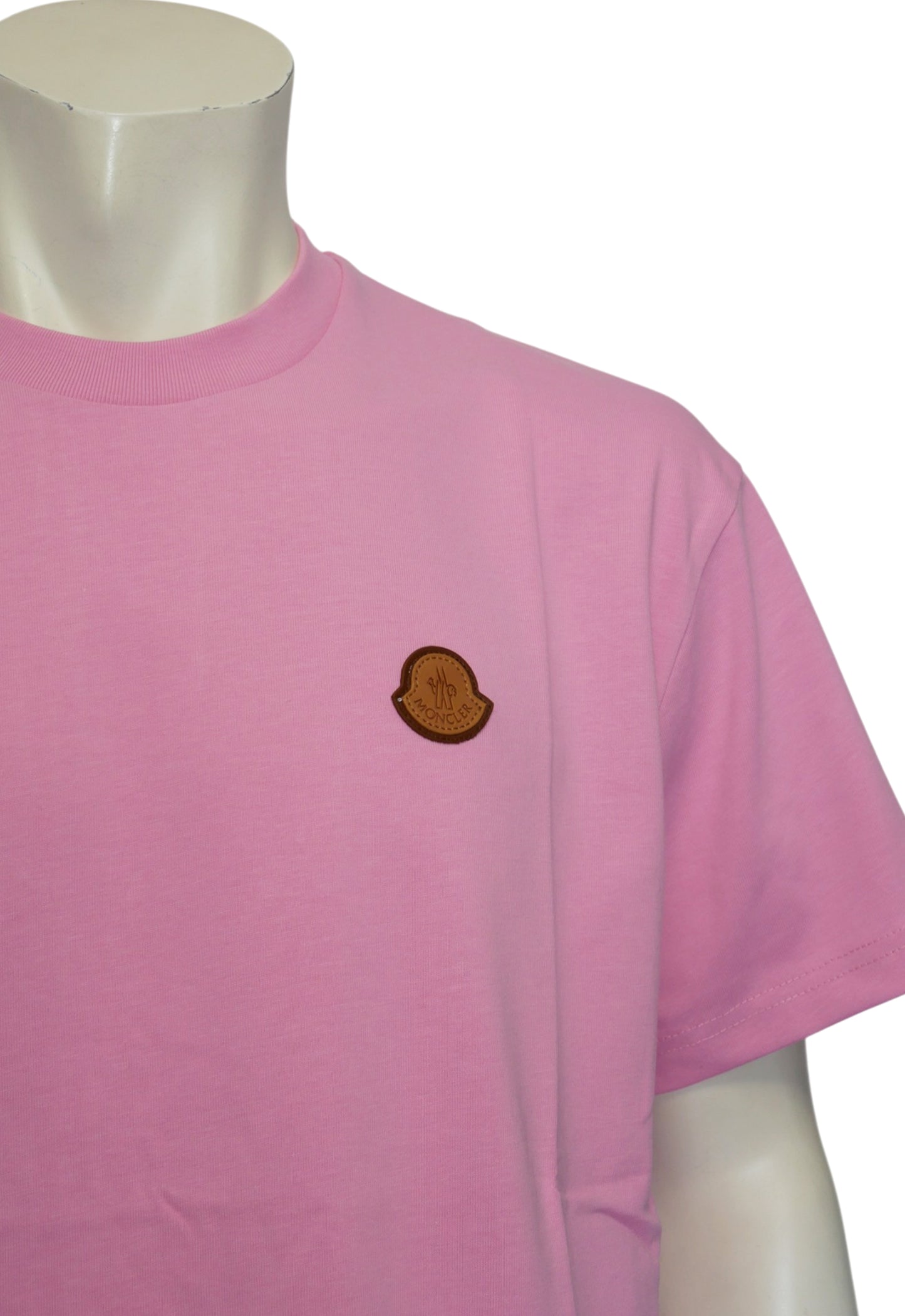 Moncler Herren Oversized T-Shirt Pink