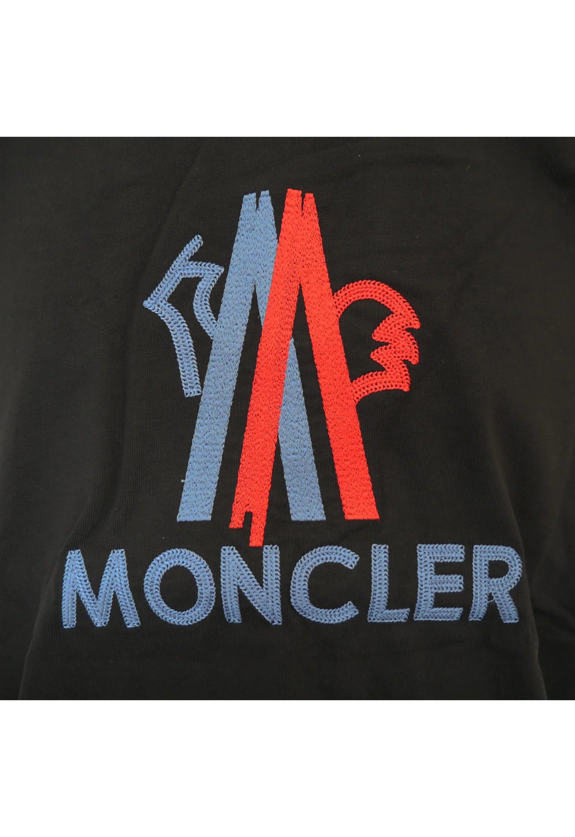 Moncler Herren T-Shirt Schwarz - Original Designer Marken Outlet - Salvin Store