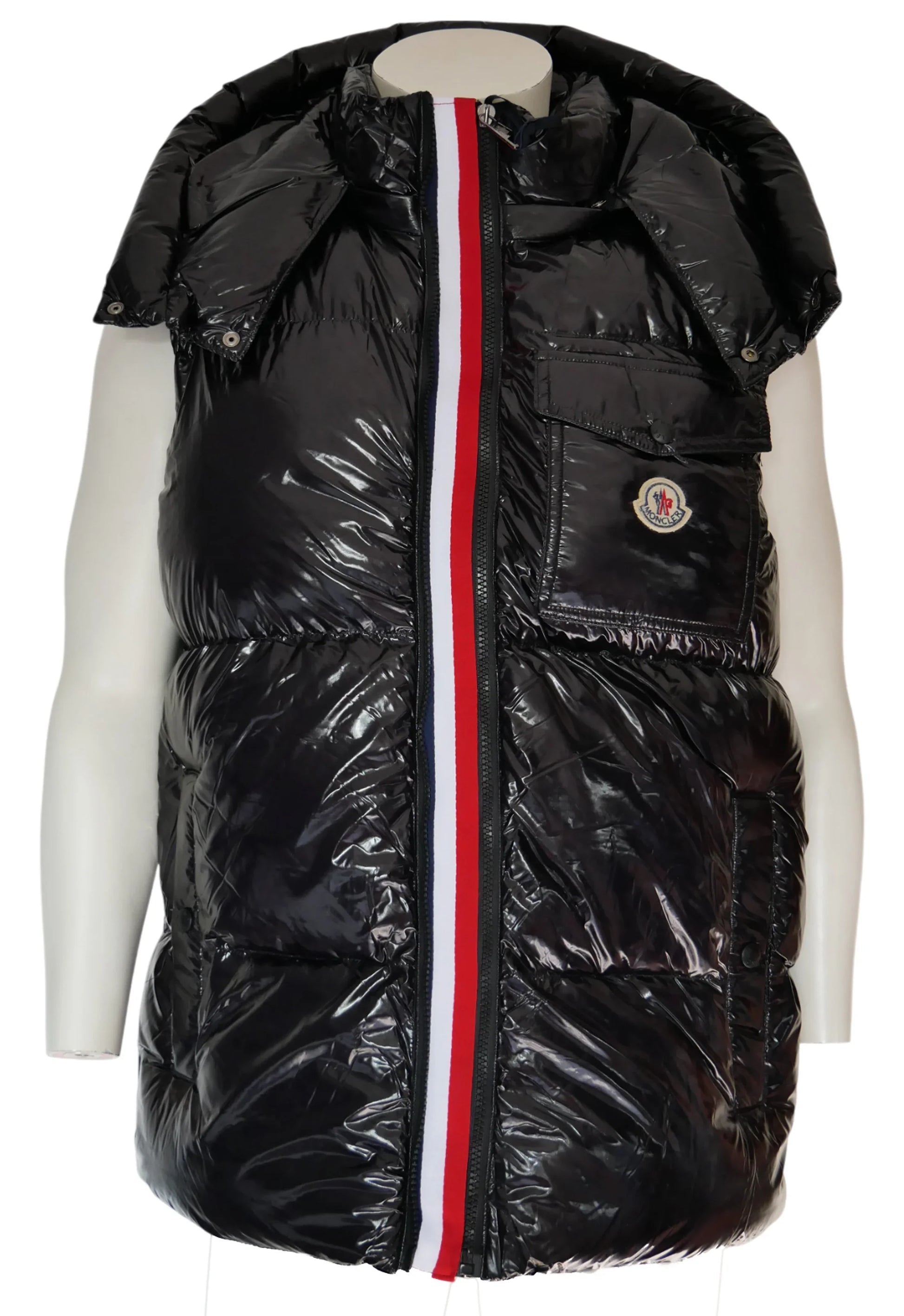 Moncler Herren Weste Schwarz - Original Designer Marken Outlet - Salvin Store