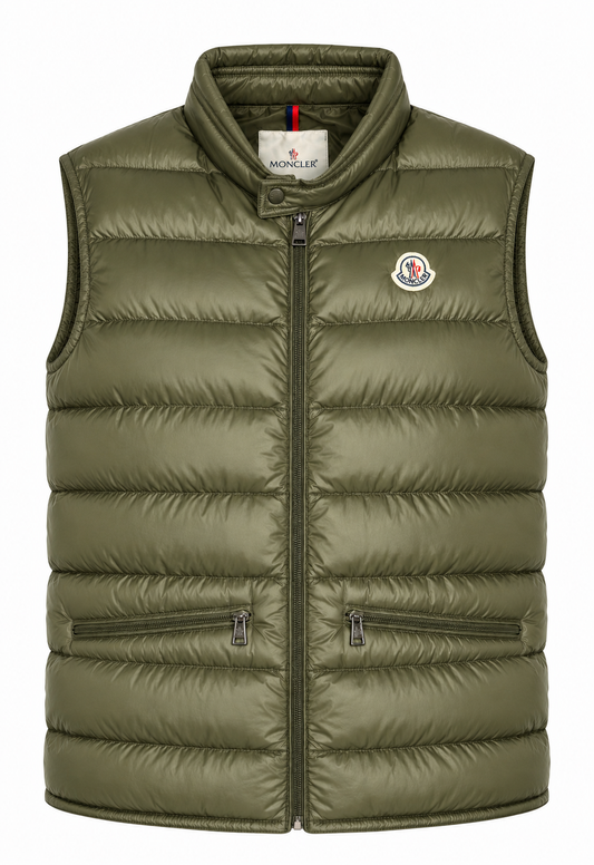 Moncler Herren Weste Grün