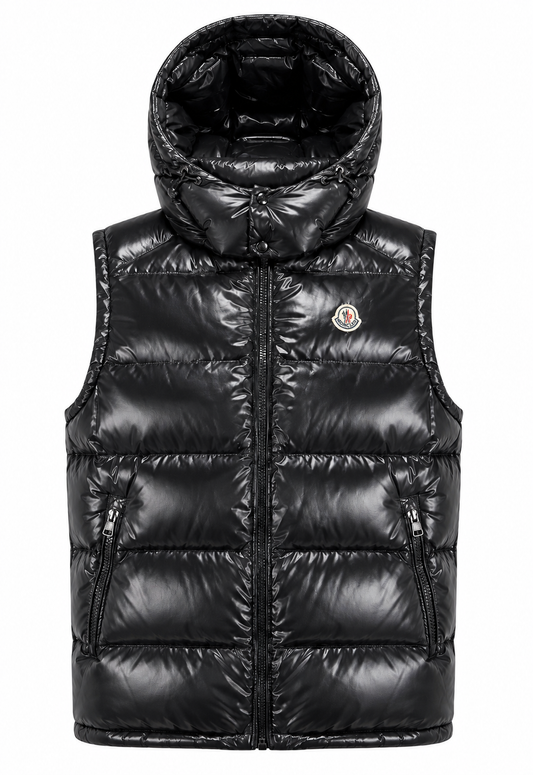 Moncler Herren Weste Schwarz