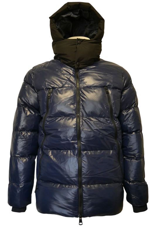Moncler Herren Winterjacke Blau - Original Designer Marken Outlet - Salvin Store