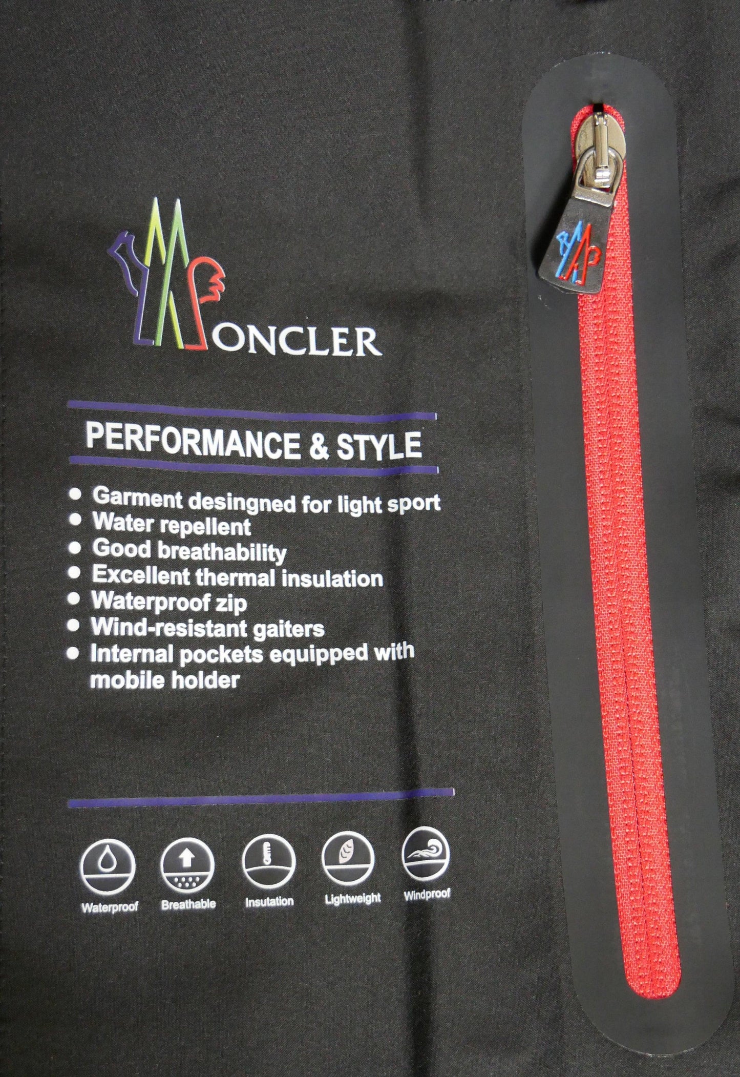 Moncler Winterjacke - Original Designer Marken Outlet - Salvin Store