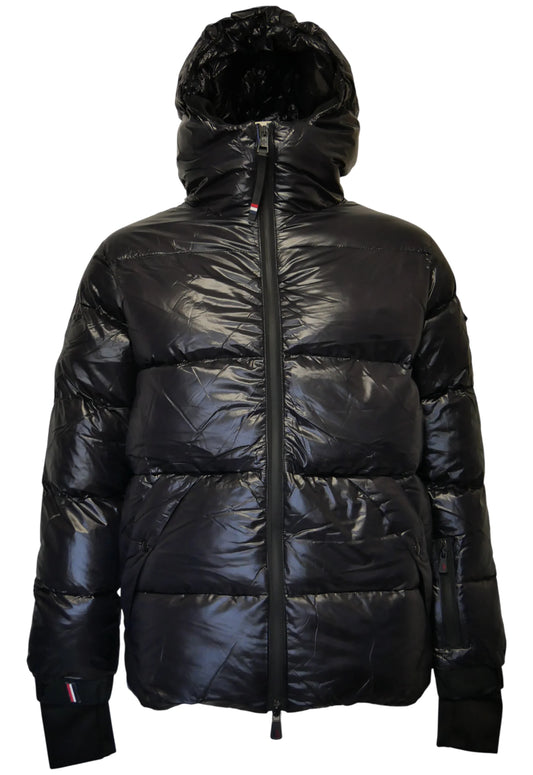 Moncler Herren Winterjacke Schwarz - Original Designer Marken Outlet - Salvin Store