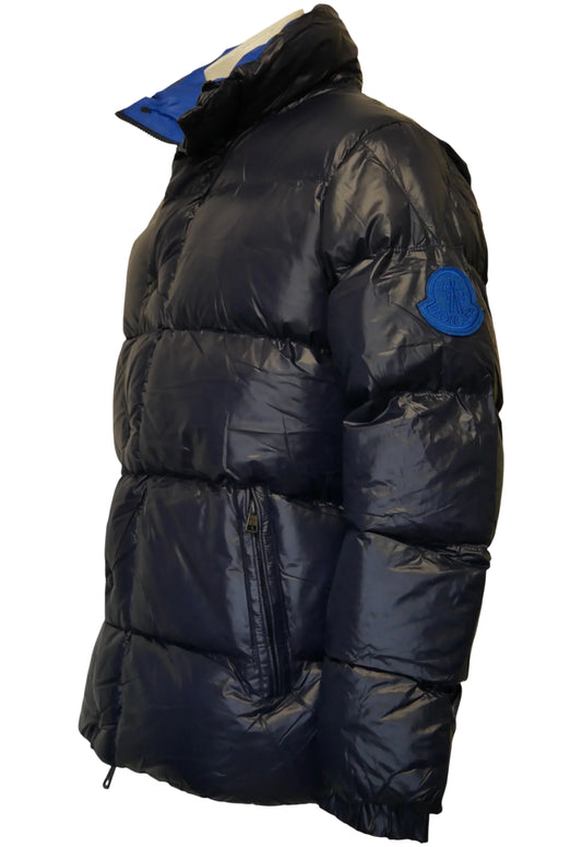 Moncler Herren Winterjacke Blau - Original Designer Marken Outlet - Salvin Store