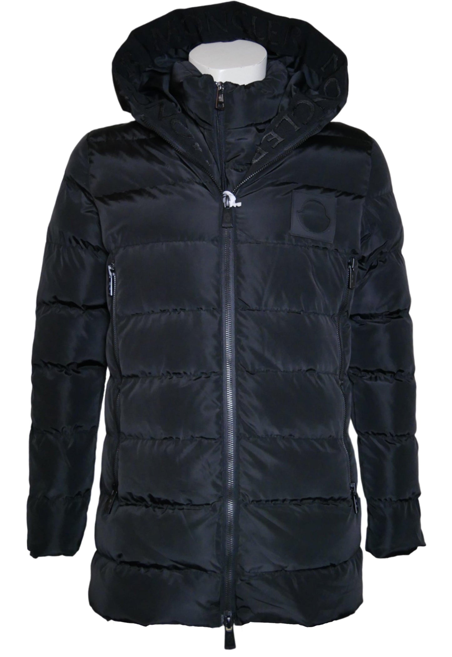 Moncler Lange Winterjacke - Original Designer Marken Outlet - Salvin Store