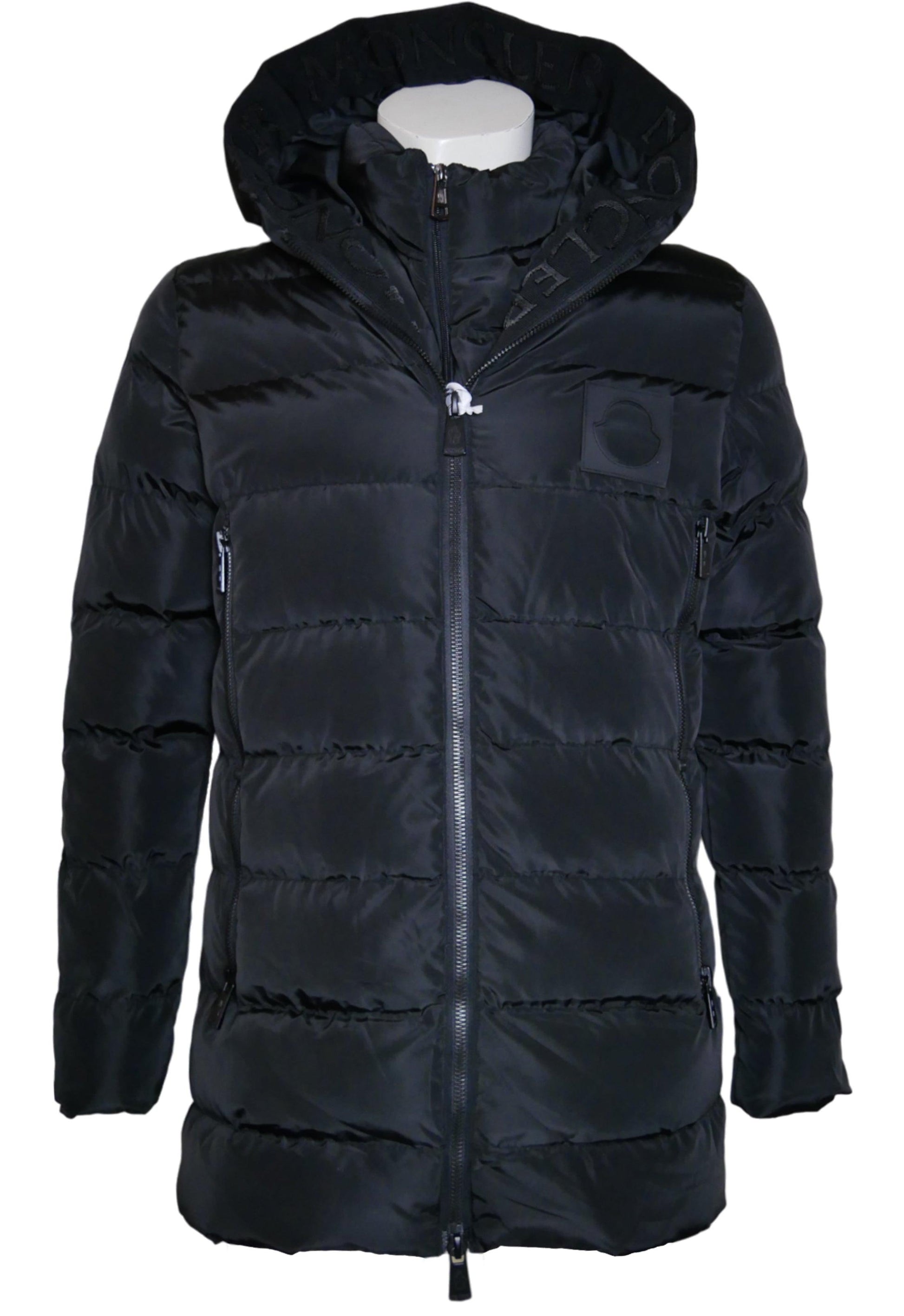 Moncler Lange Winterjacke - Original Designer Marken Outlet - Salvin Store