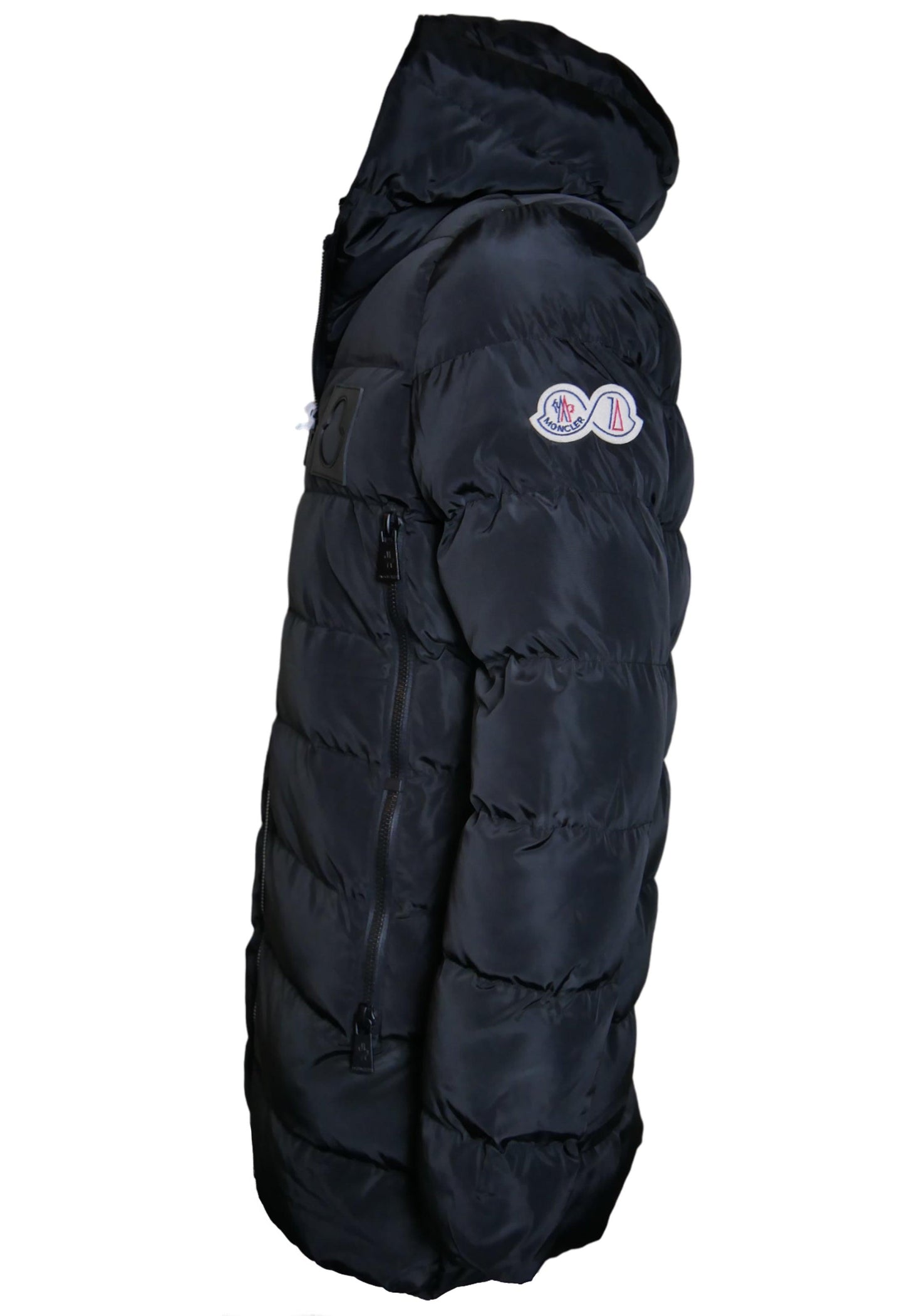 Moncler Lange Winterjacke - Original Designer Marken Outlet - Salvin Store