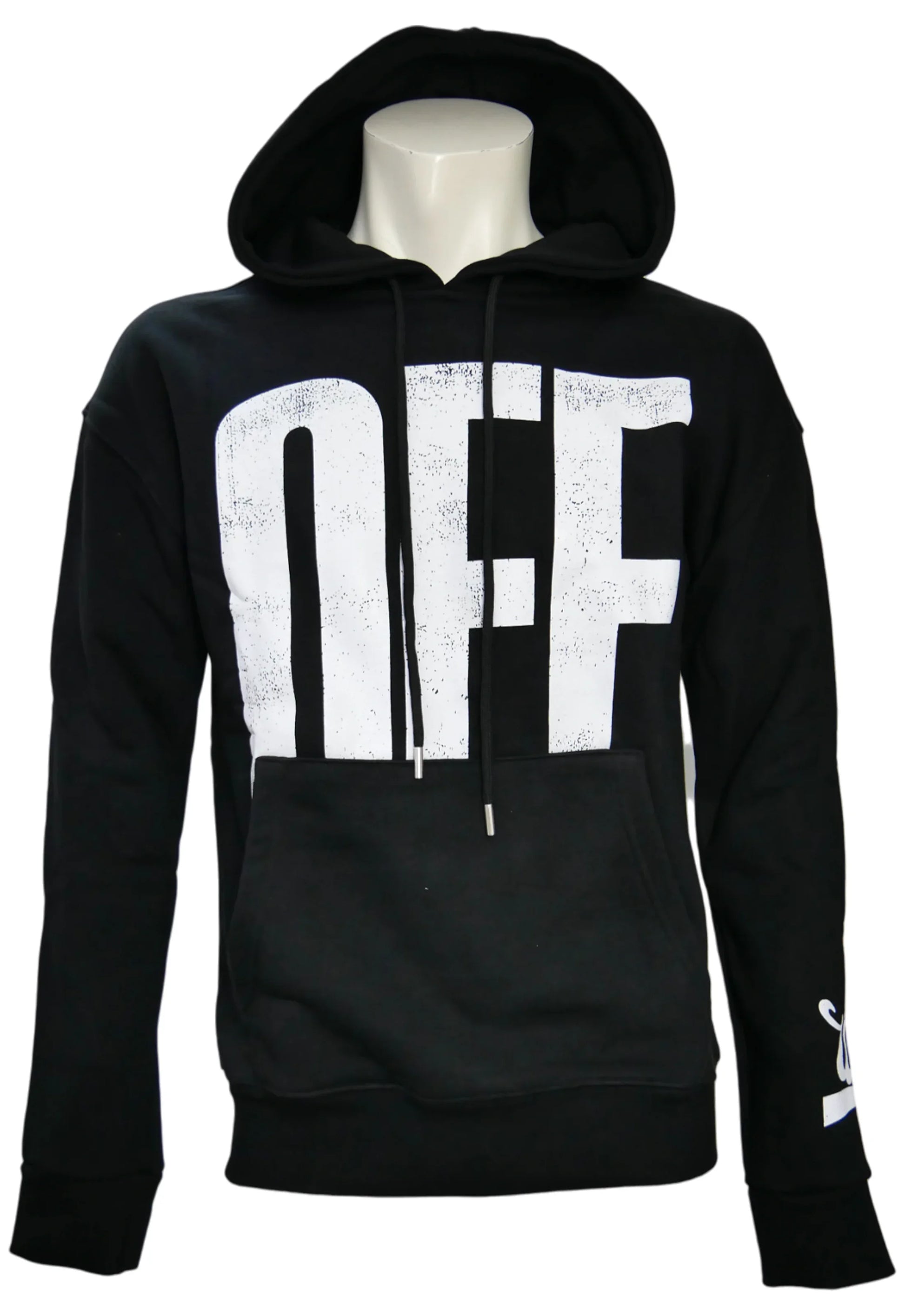 Off-White Herren Kapuzenpullover, Hoodie Schwarz - Original Designer Marken Outlet - Salvin Store