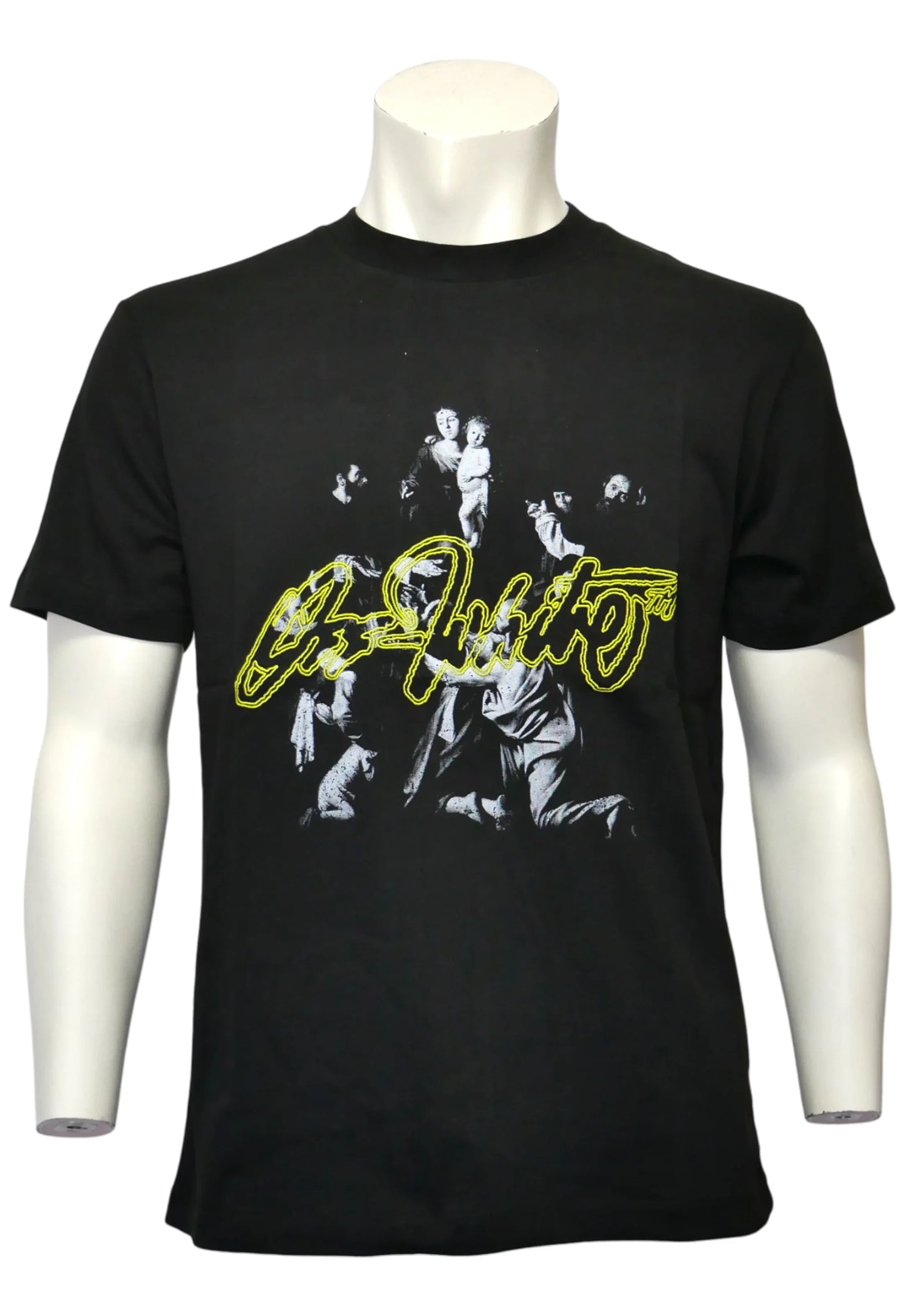 Off-White Herren T-Shirt Schwarz - Original Designer Marken Outlet - Salvin Store
