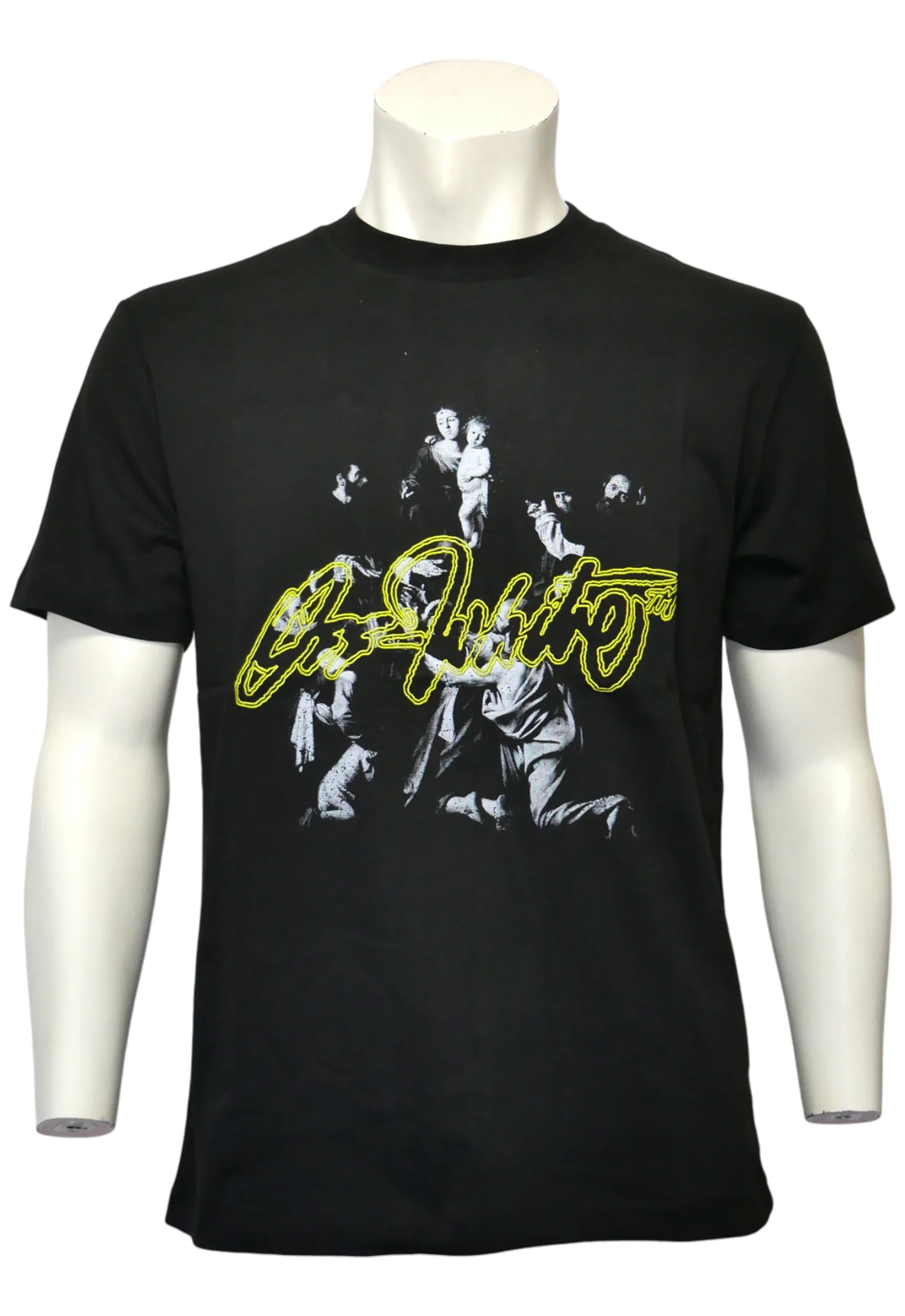 Off-White Herren T-Shirt Schwarz - Original Designer Marken Outlet - Salvin Store