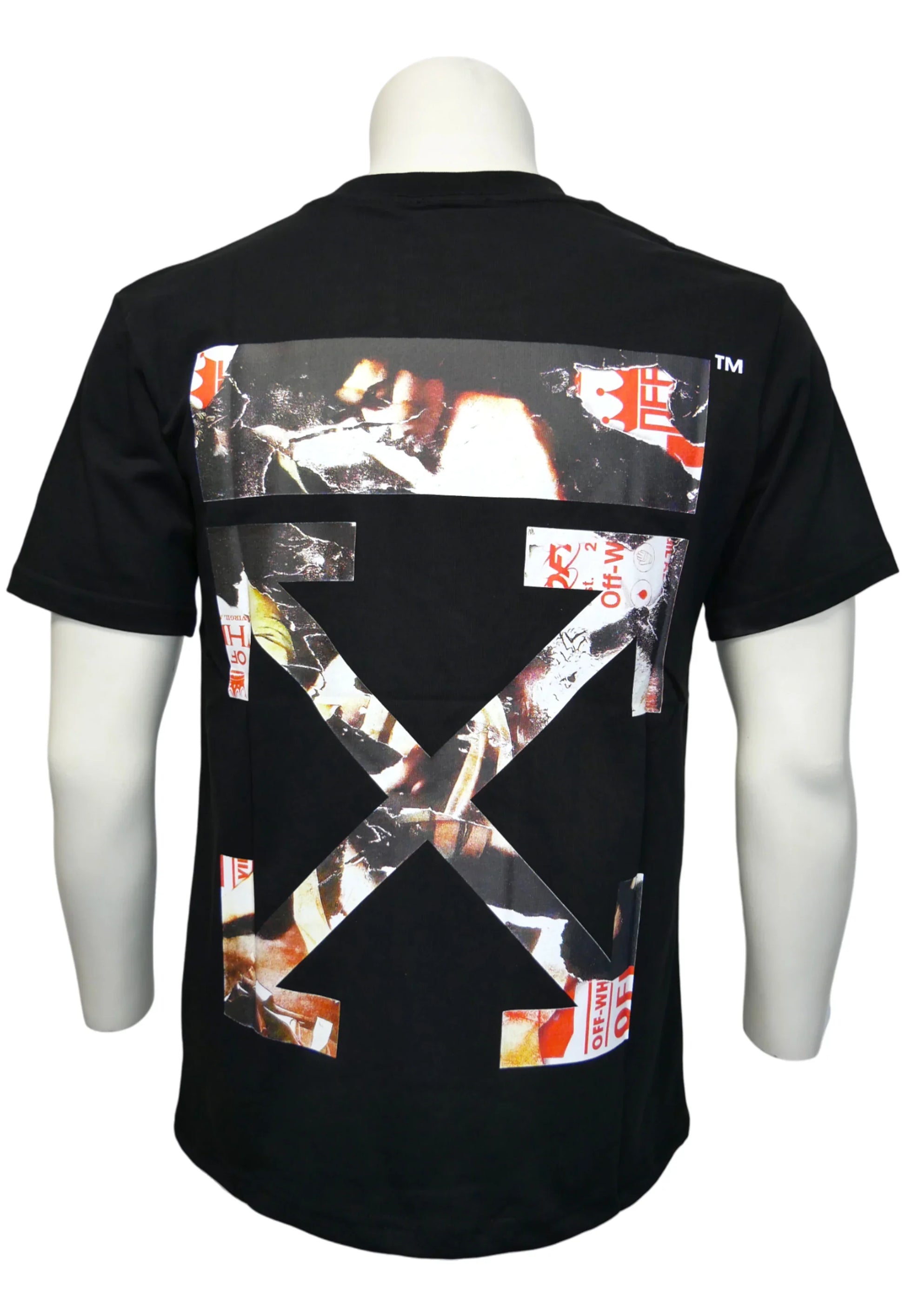 Off-White Herren T-Shirt Schwarz - Original Designer Marken Outlet - Salvin Store
