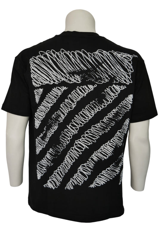 Off-White Herren T-Shirt Schwarz