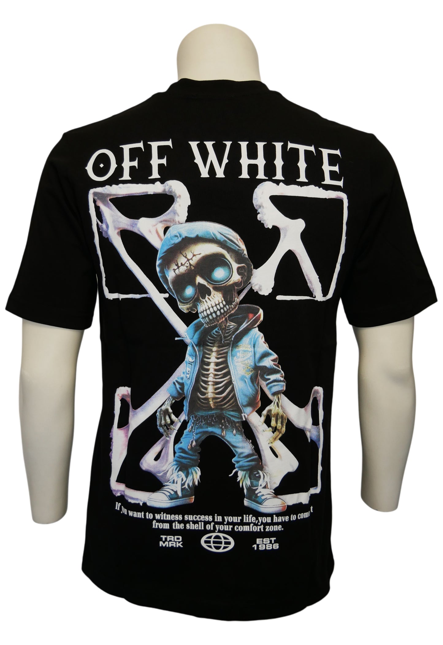 Off-White Herren T-Shirt Schwarz